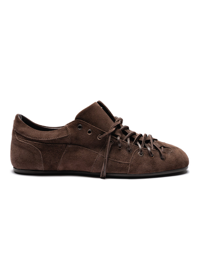 FOOTBALL SNEAKER SUEDE BROWN
