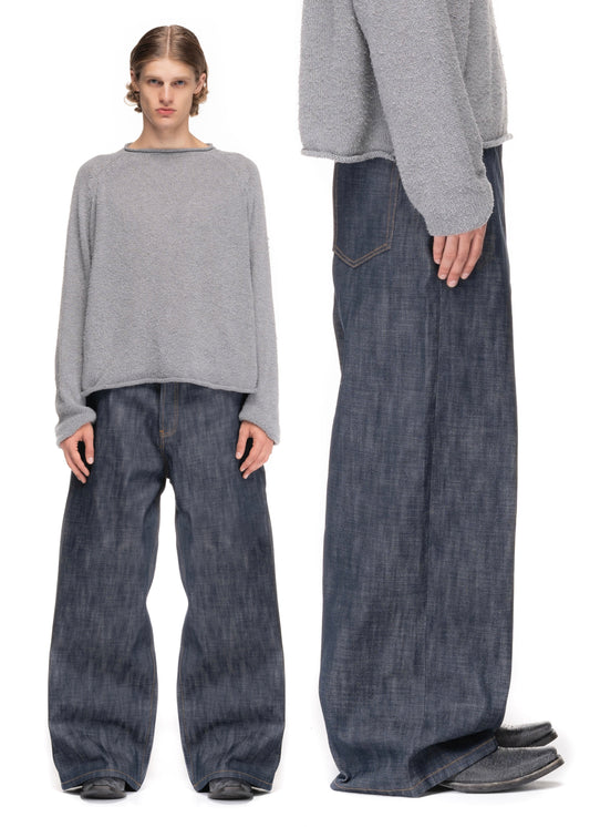 BASIC RAW DENIM JAPANESE ULTRA LOOSE FIT