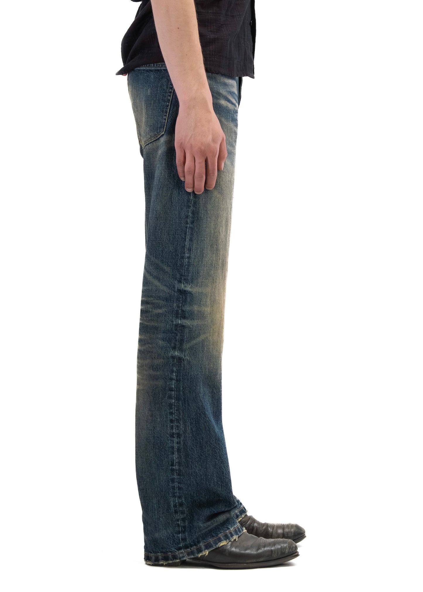 GRAIN SELVEDGE BOOTCUT DENIM