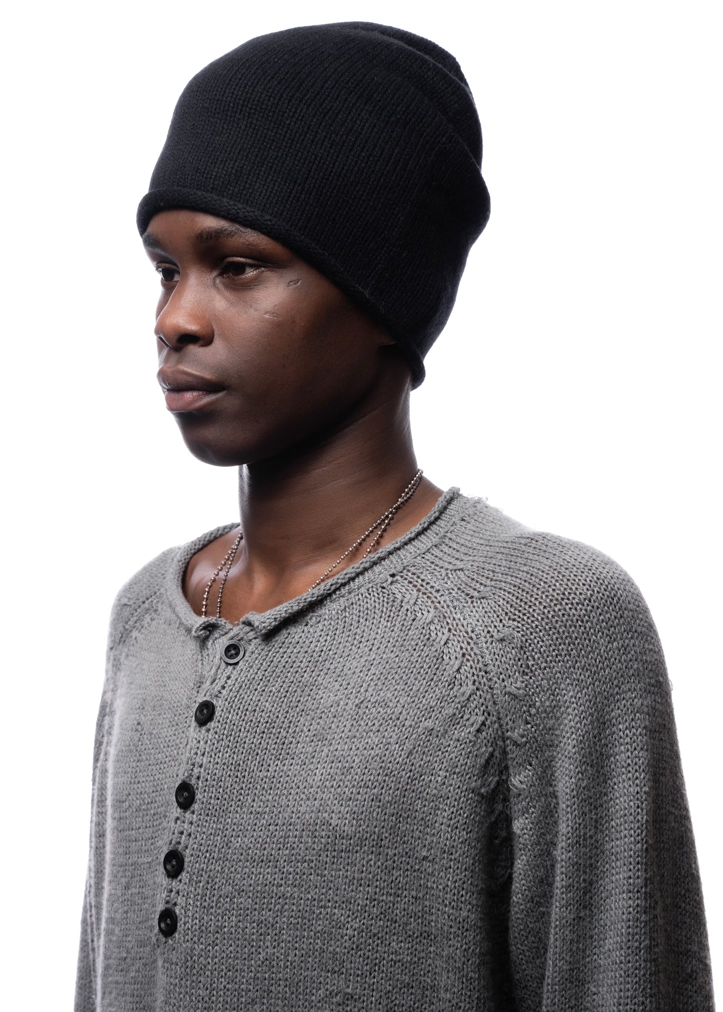 ALASKA WOOL BEANIE BLACK