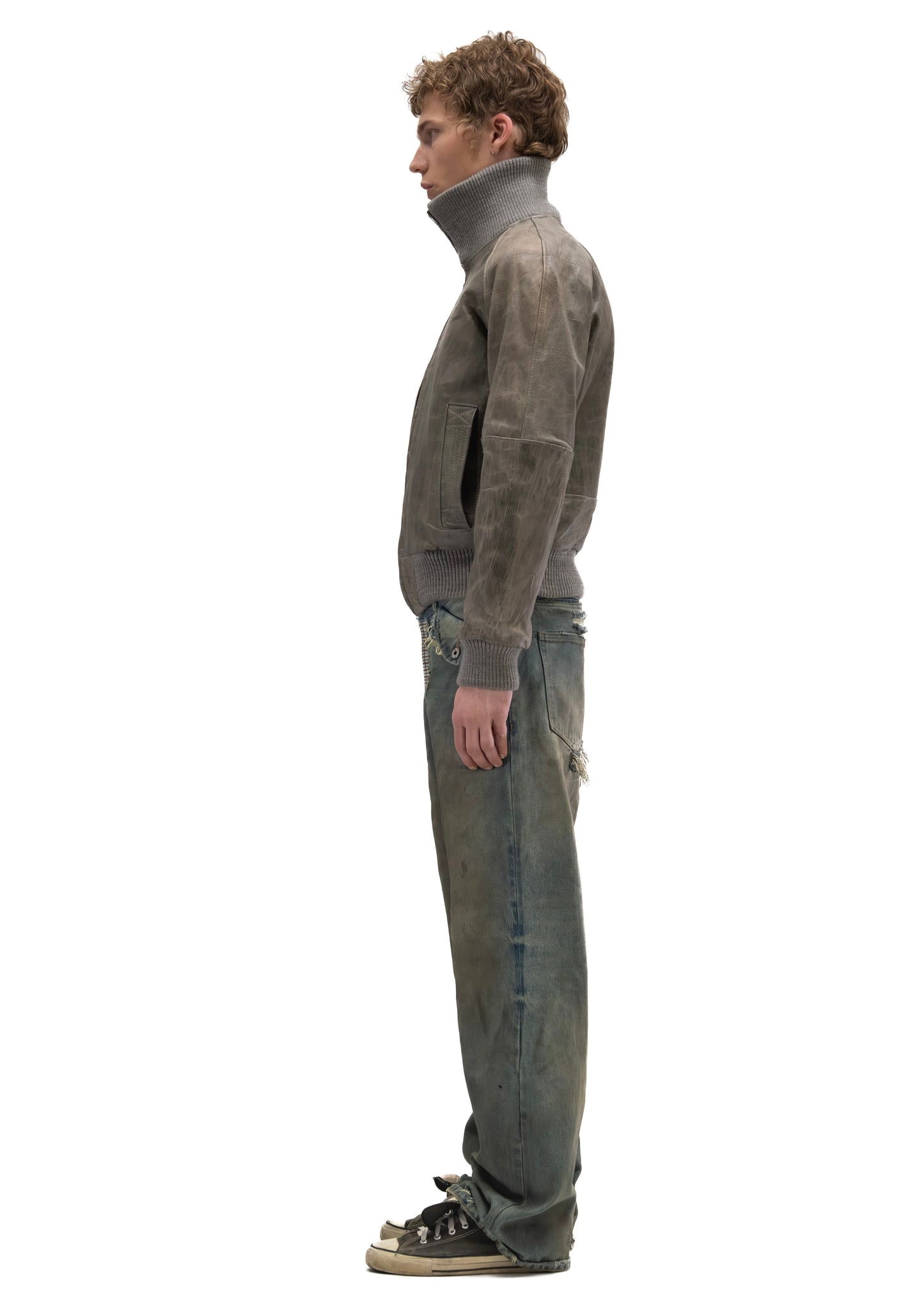 DUST ONE CUT LEATHER JACKET
