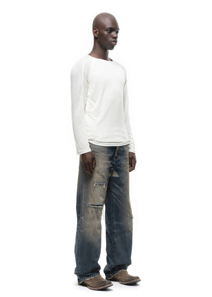 JAPANESE SELVEDGE ARASHI REGULAR DENIM