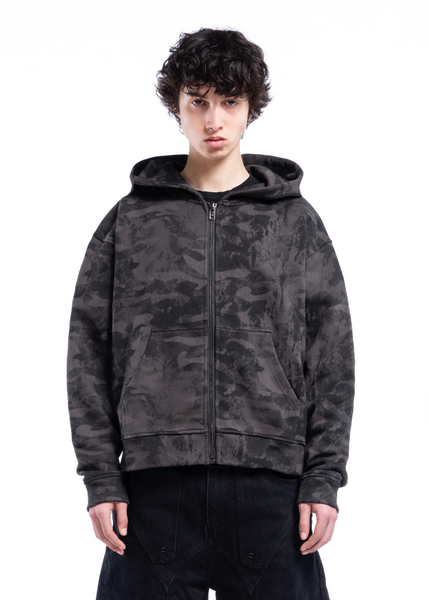 【NO/FAITH STUDIOS】CAMOモノグラム ジップ ジャケットベージュ CAMO MONOGRAM ZIP JACKET – NO/FAITH STUDIOS