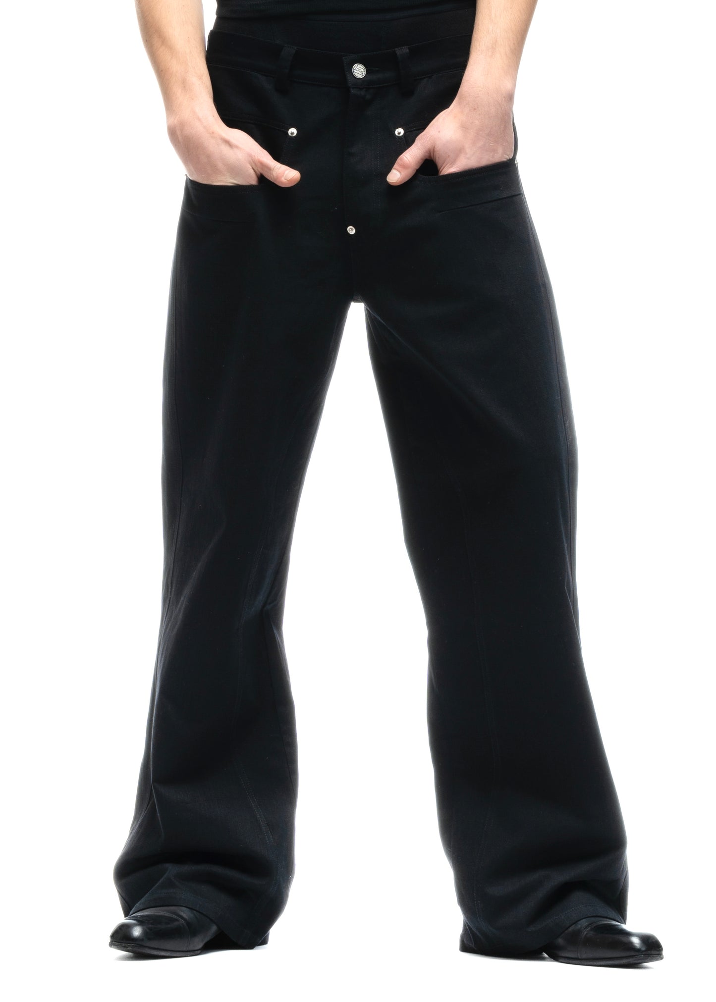 LAYERED BOOTCUT PANTS