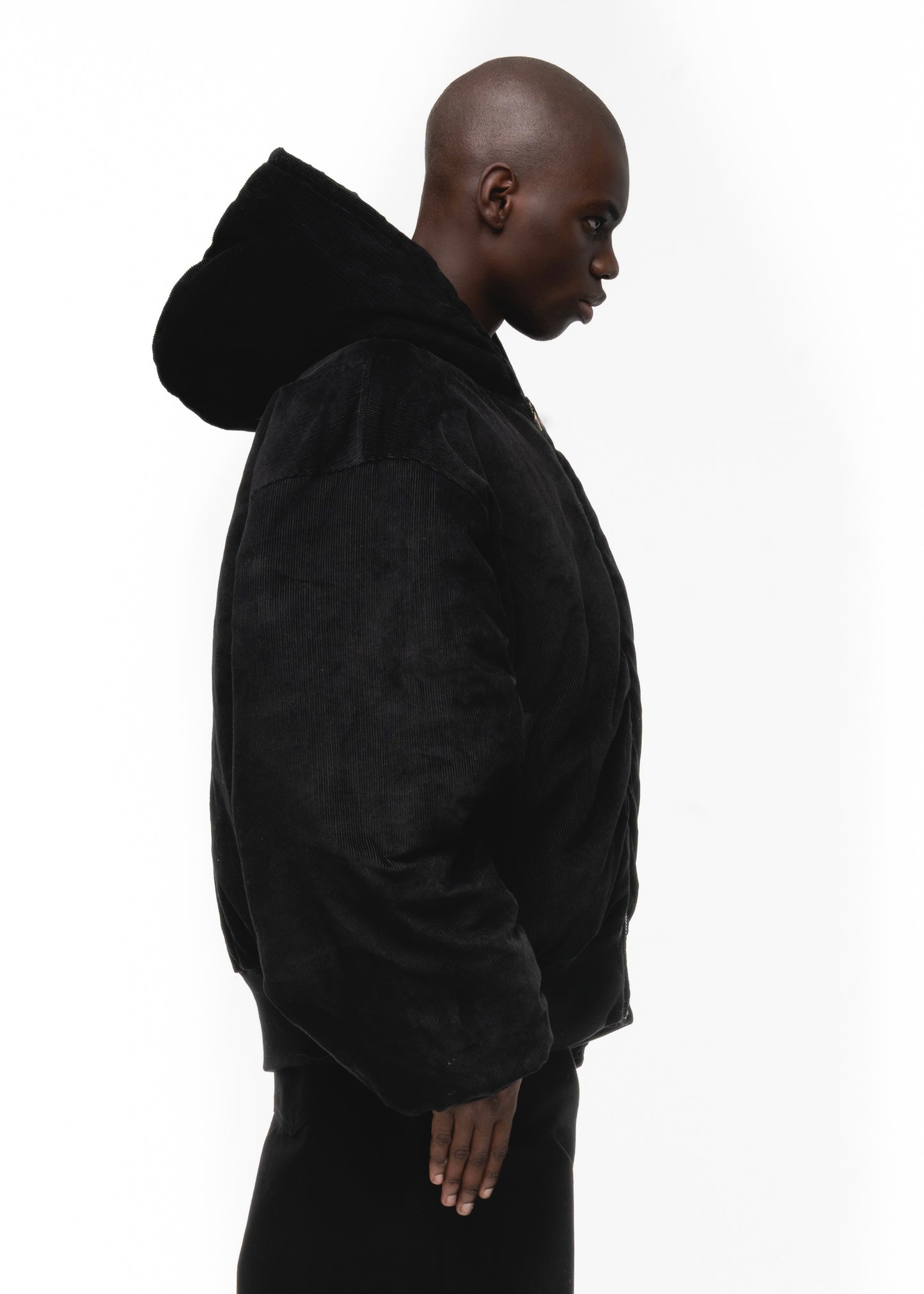 REVERSIBLE ONYX BOMBER JACKET BLACK