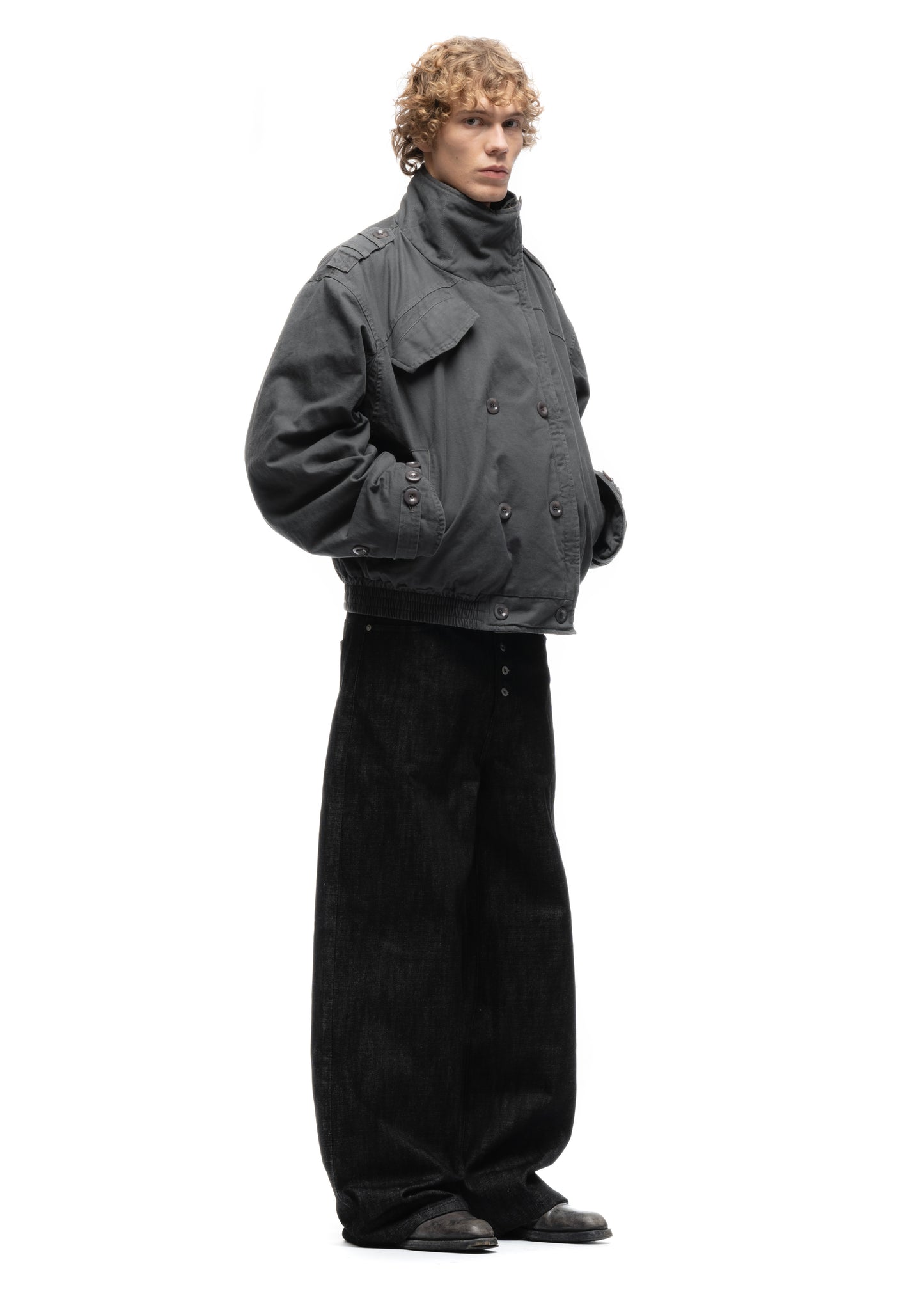 COMBAT PADDED PARKA GREY