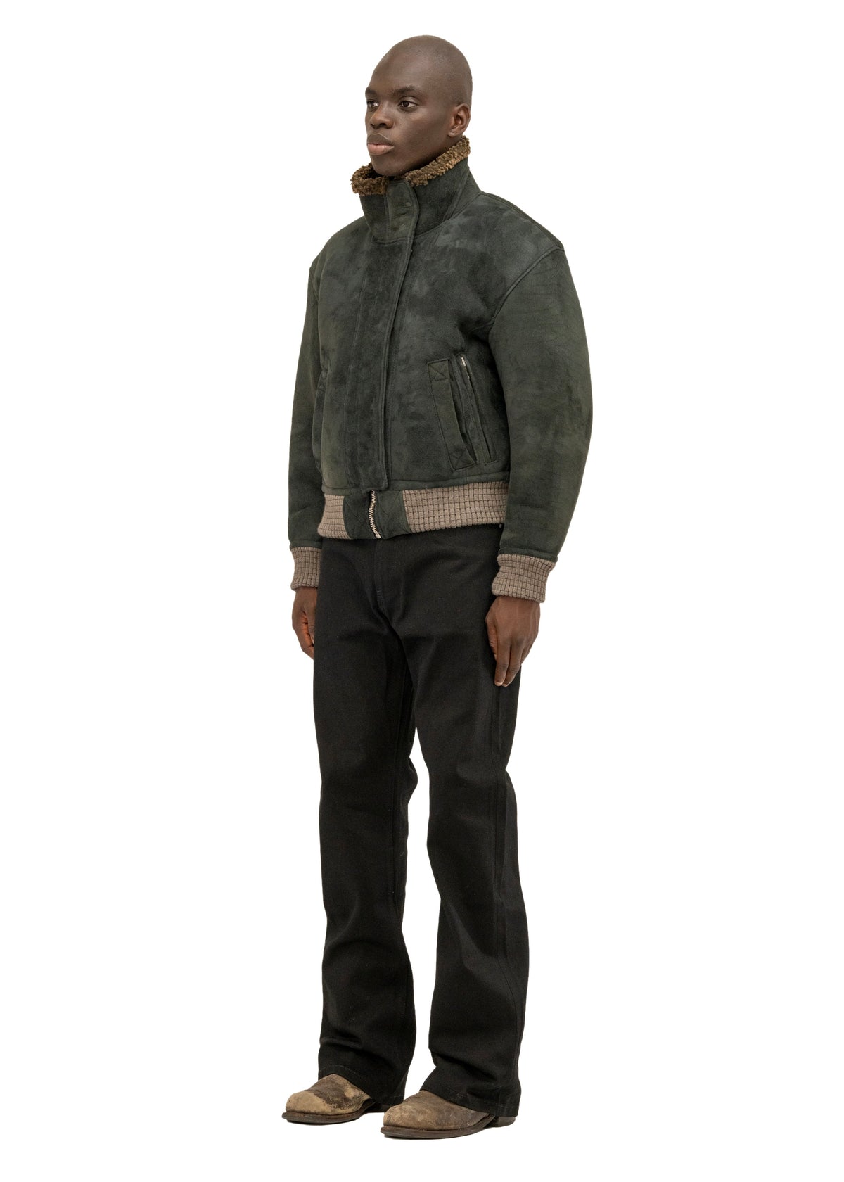 DECK SHEEPSKIN LEATHER JACKET
