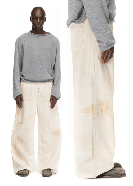 CHALK CARPENTER DENIM LOOSE FIT – NO/FAITH STUDIOS