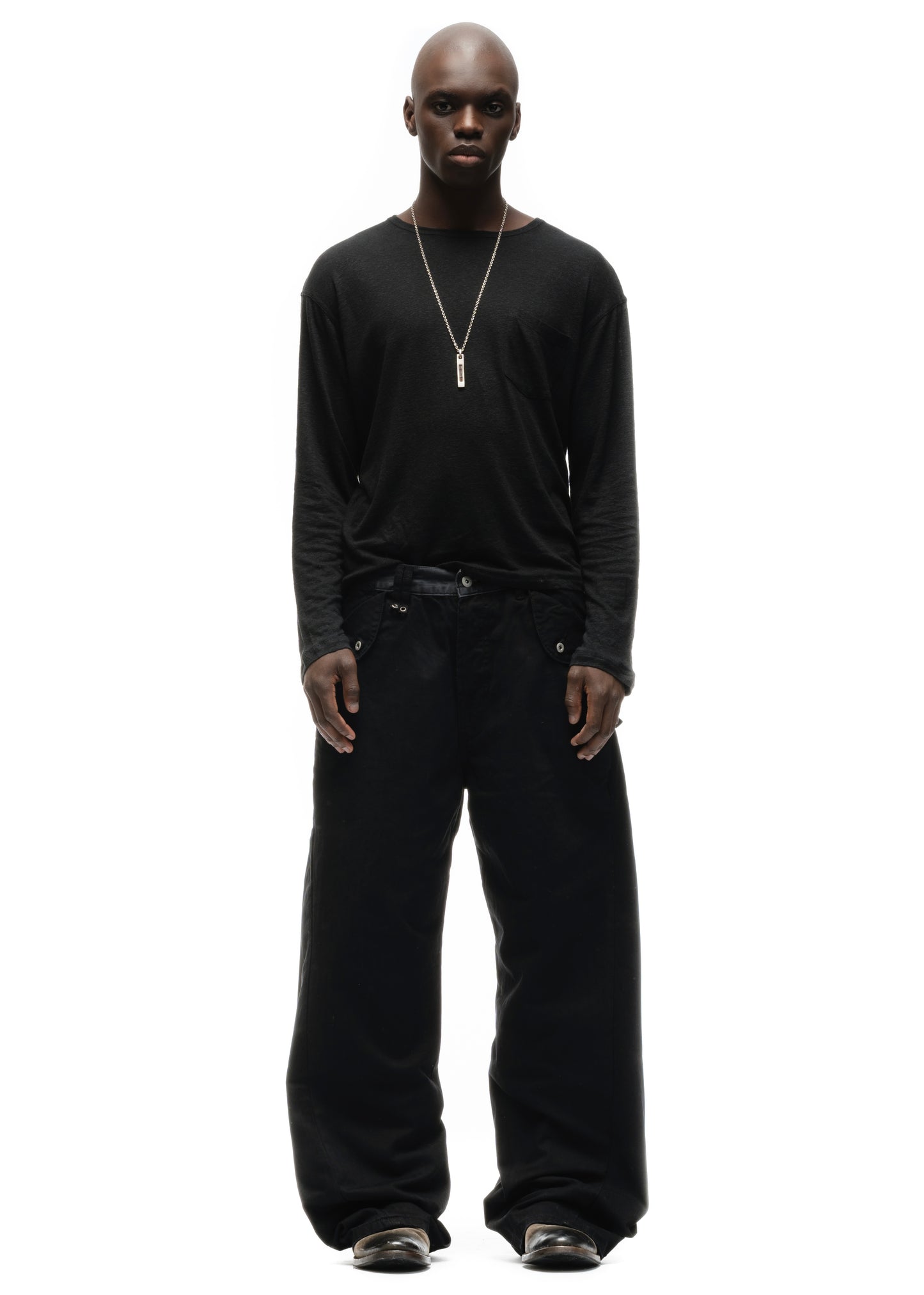 HERRINGBONE CUT BLACK