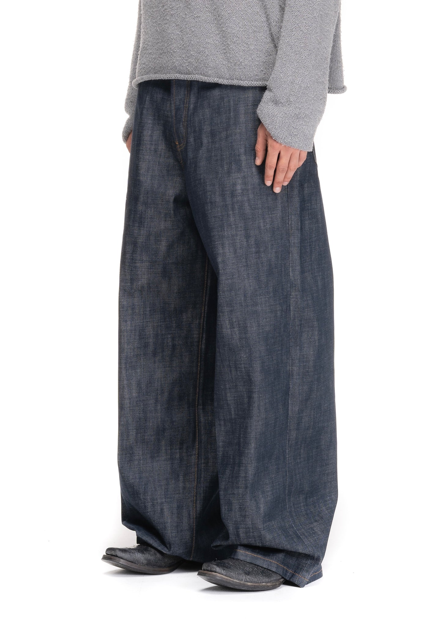 BASIC RAW DENIM JAPANESE ULTRA LOOSE FIT