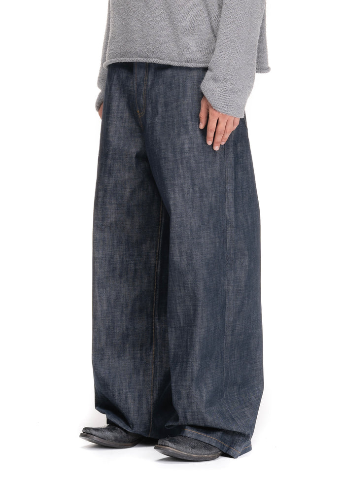 BASIC RAW DENIM JAPANESE ULTRA LOOSE FIT