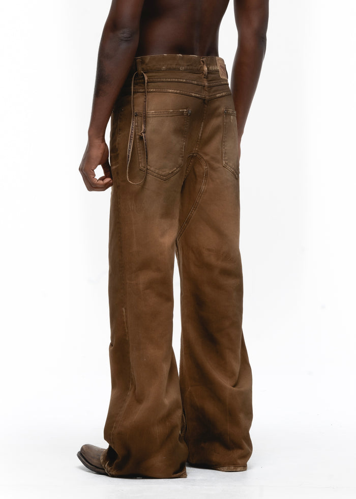 ITALY RUSTED EARTH BOOT CUT