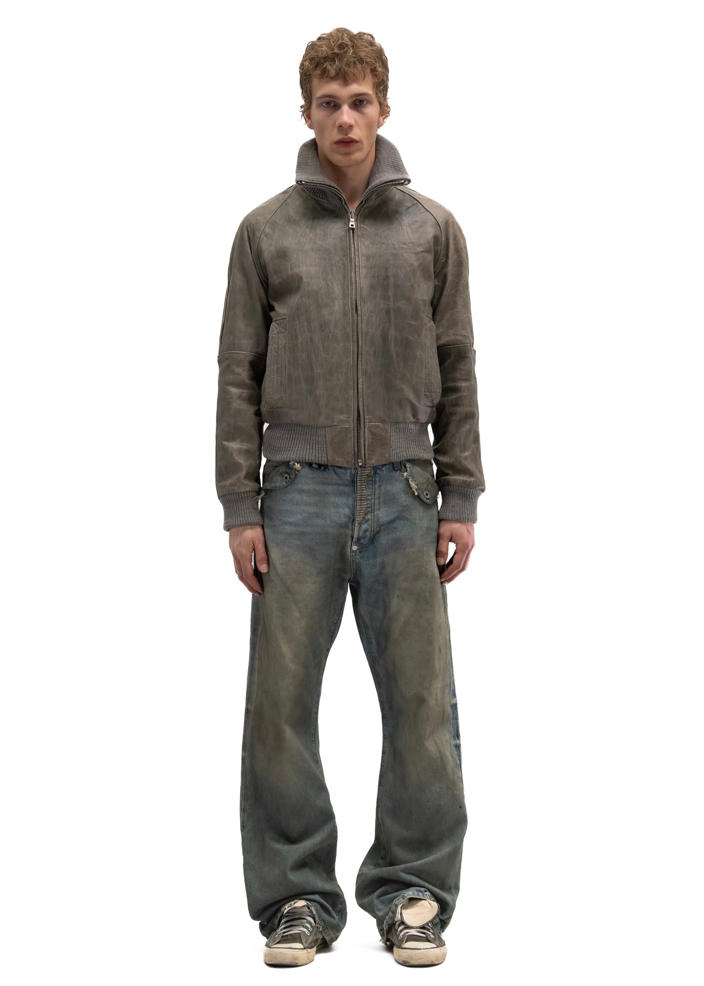 DUST ONE CUT LEATHER JACKET