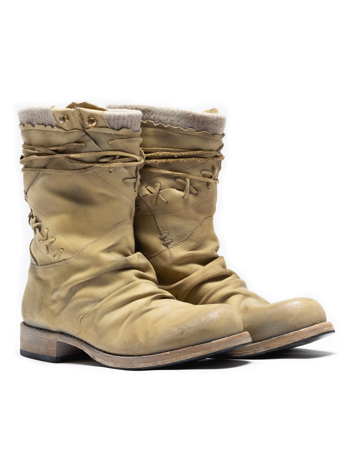 NFS COMBAT BOXING BOOTS USED BEIGE