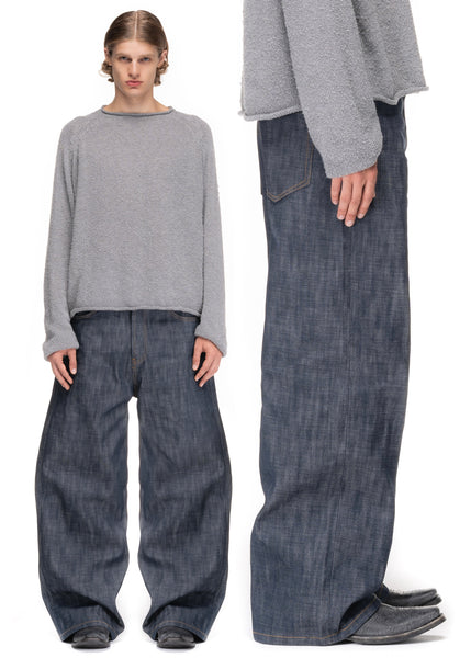 BASIC RAW DENIM JAPANESE LOOSE FIT – NO/FAITH STUDIOS