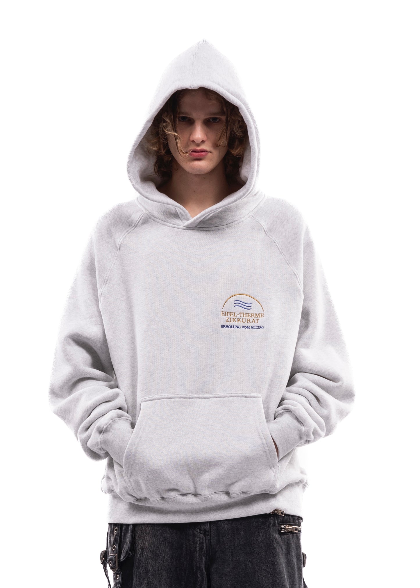 EIFEL-THERME HEAVY GREY HOODIE