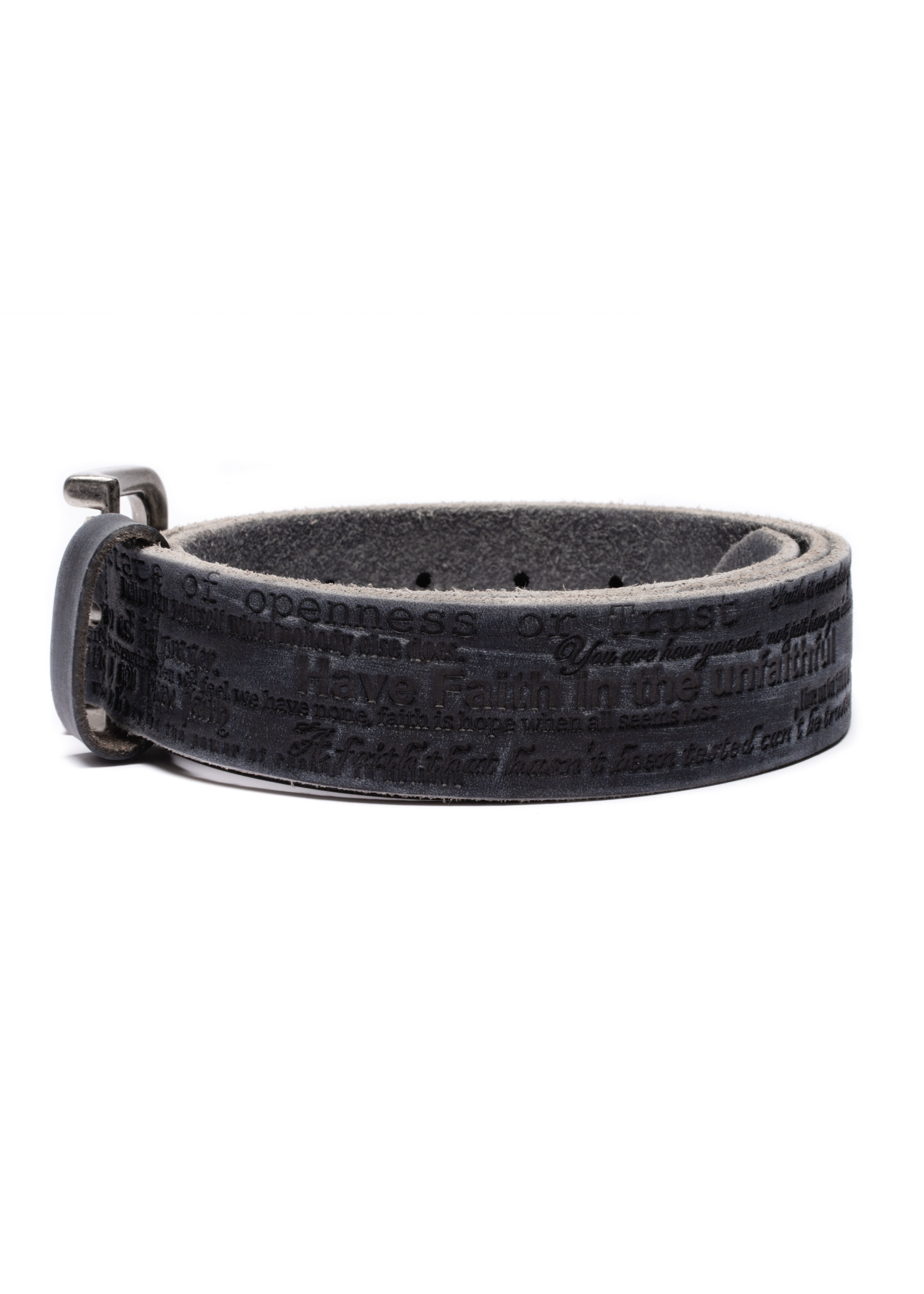 NFS CIPHER BELT USED BLACK – NO/FAITH STUDIOS