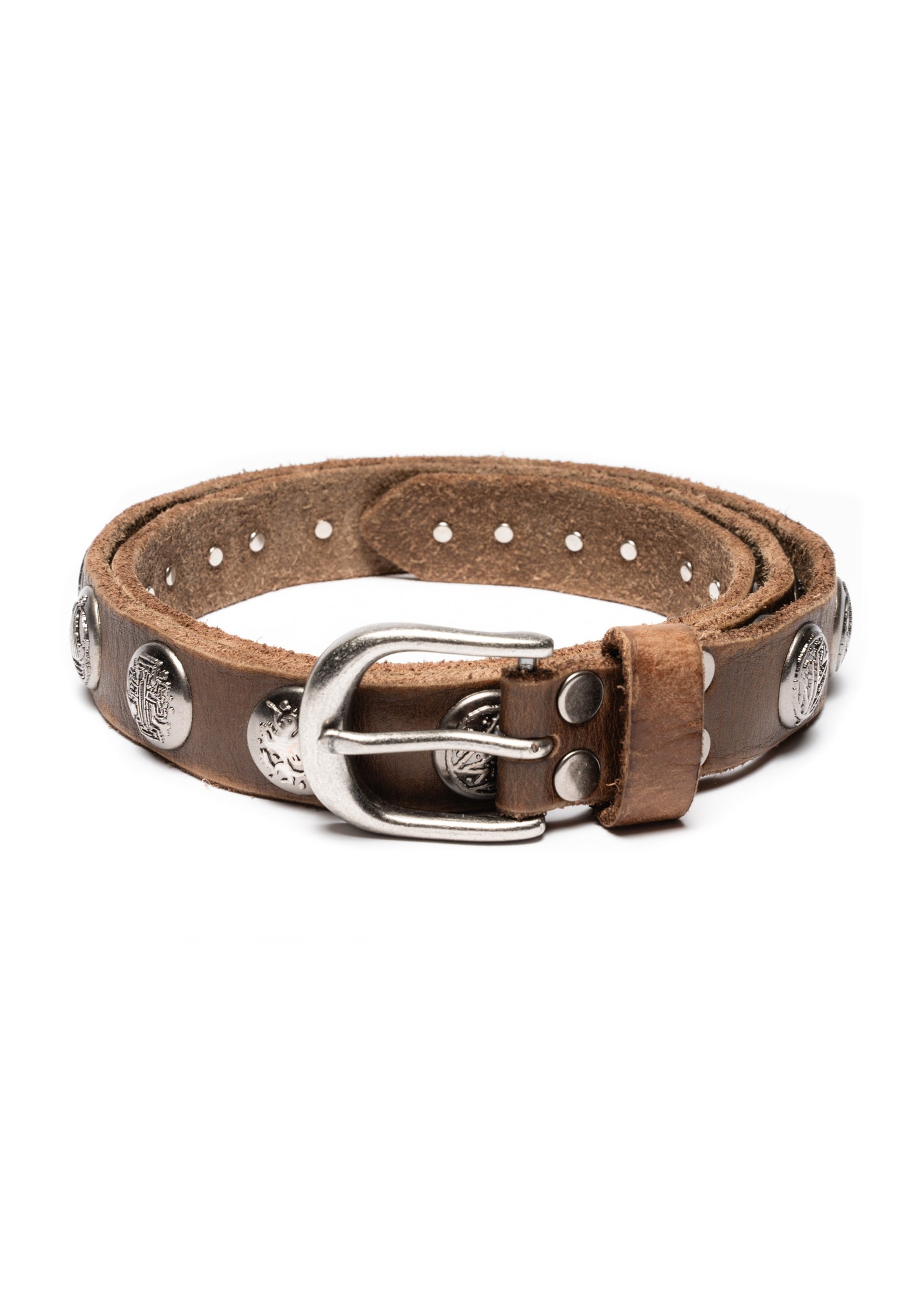 NFS EMBLEM BELT BROWN