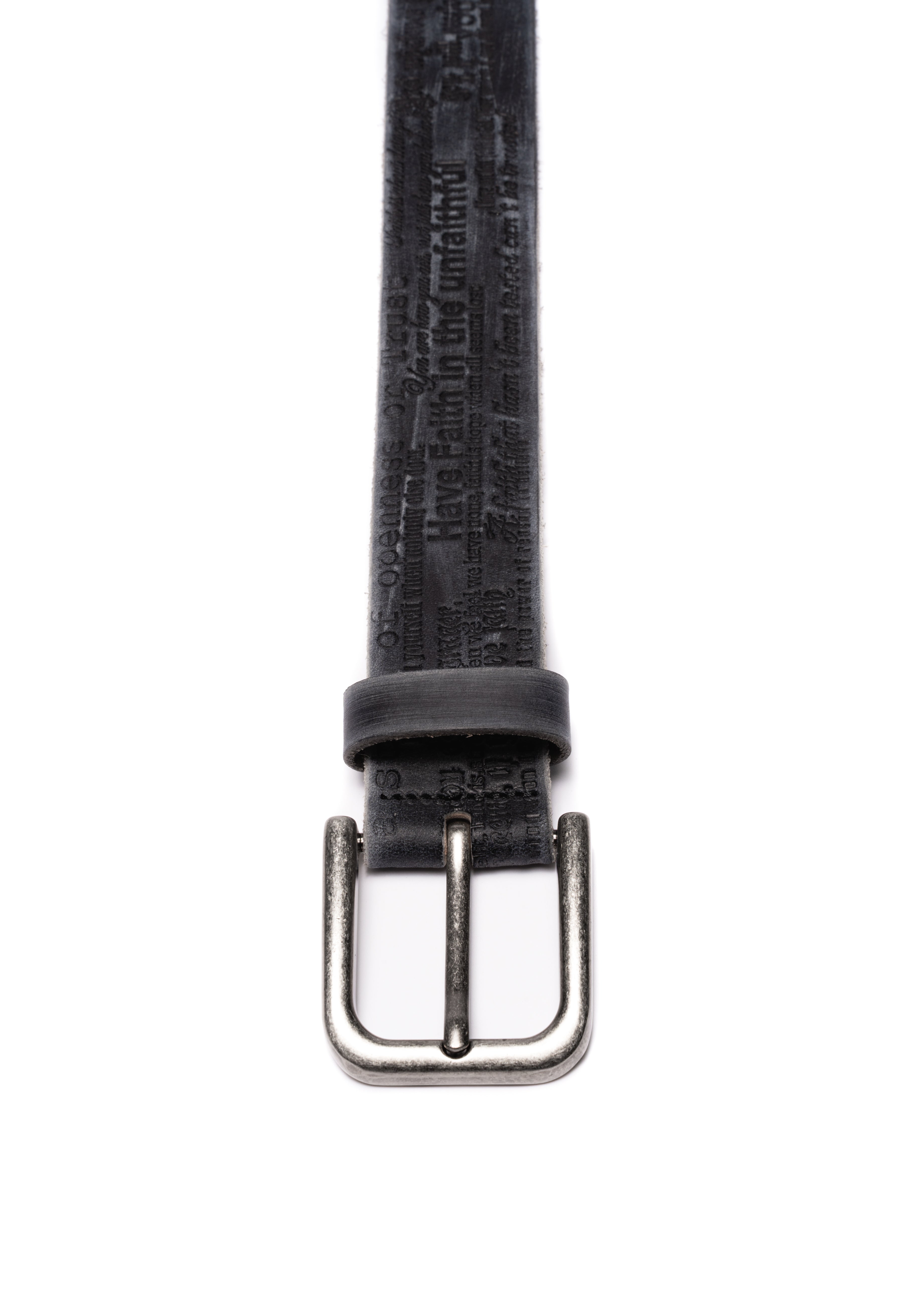 NFS CIPHER BELT USED BLACK – NO/FAITH STUDIOS