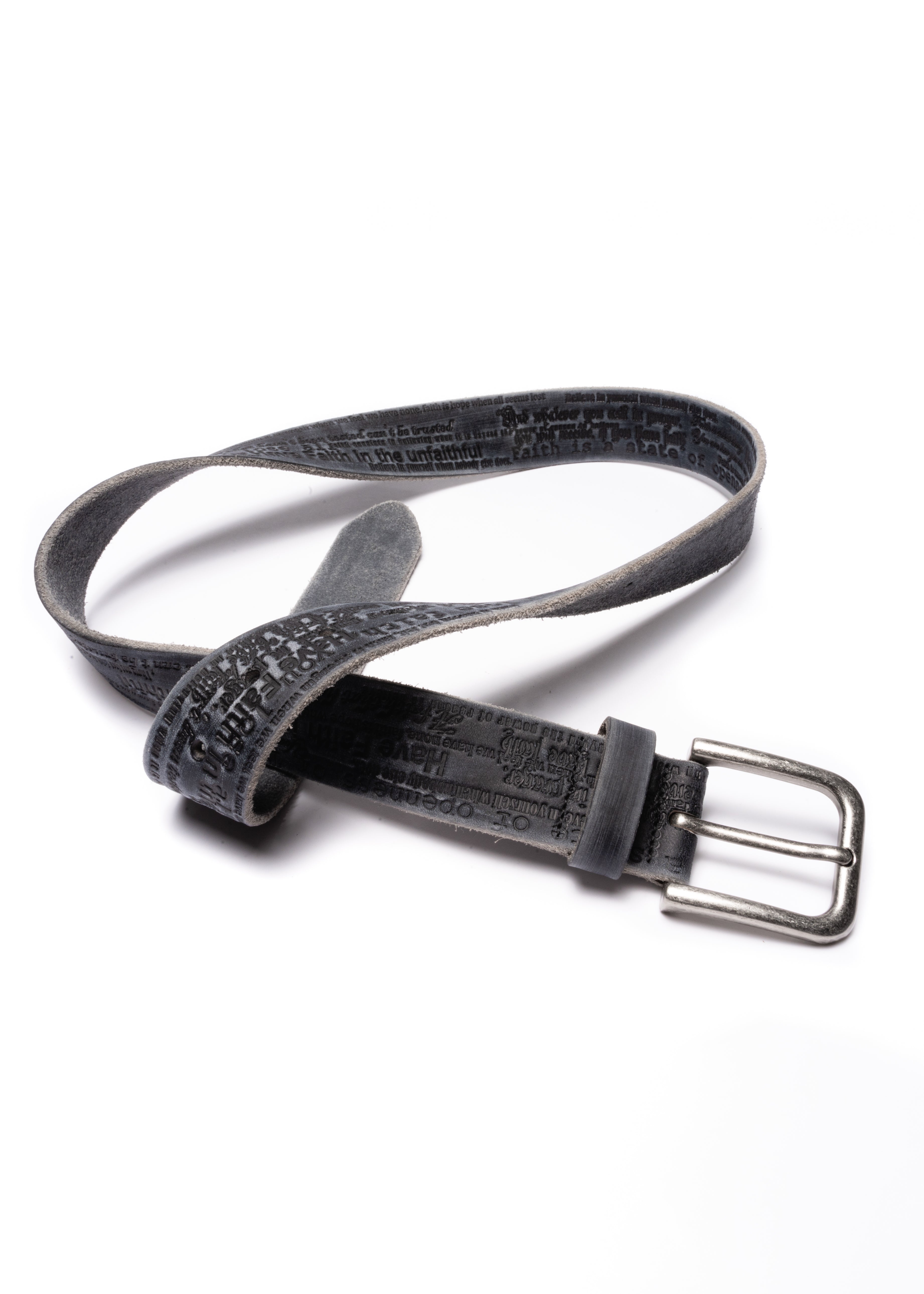NFS CIPHER BELT USED BLACK – NO/FAITH STUDIOS