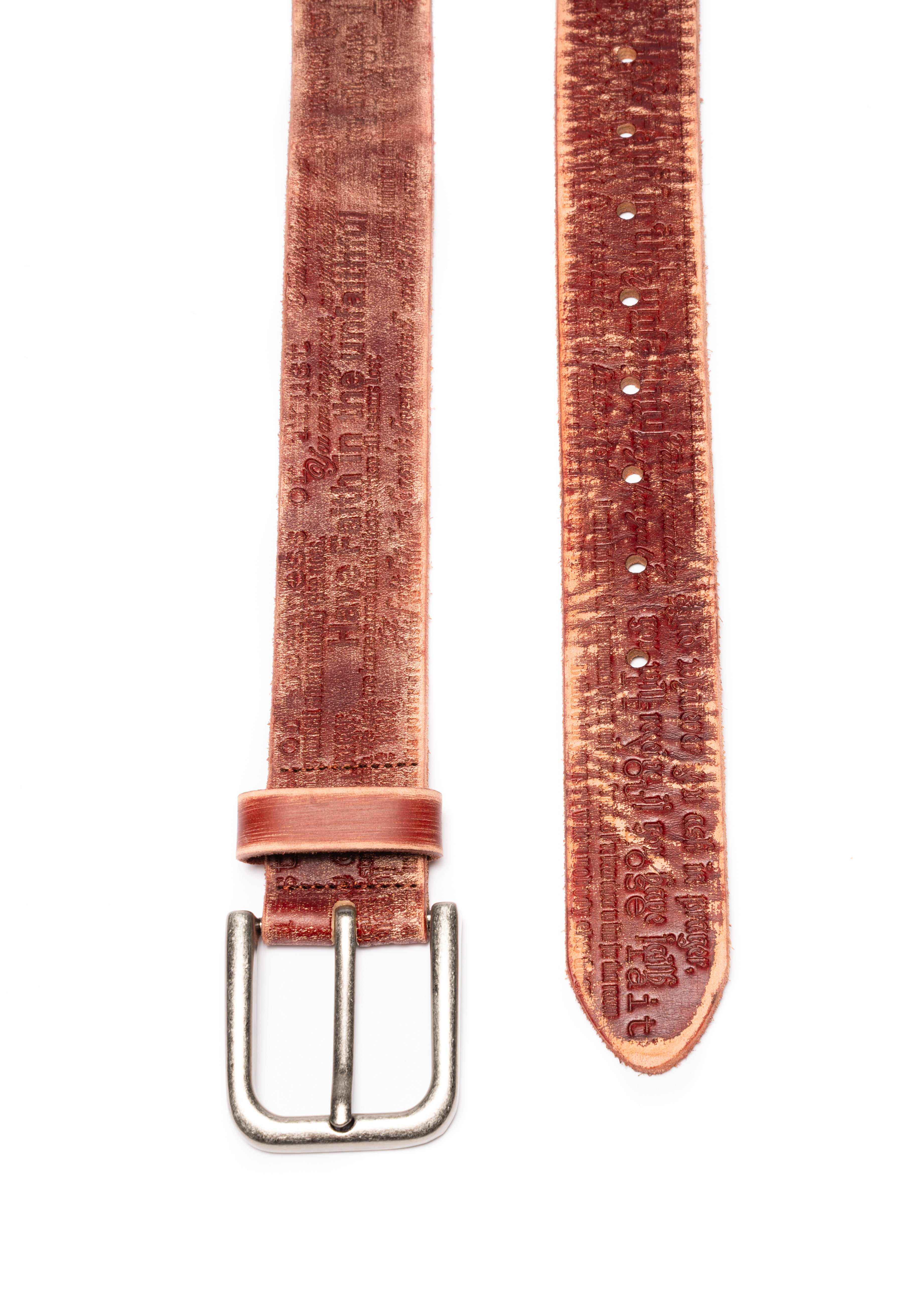 NFS CIPHER BELT USED RED – NO/FAITH STUDIOS