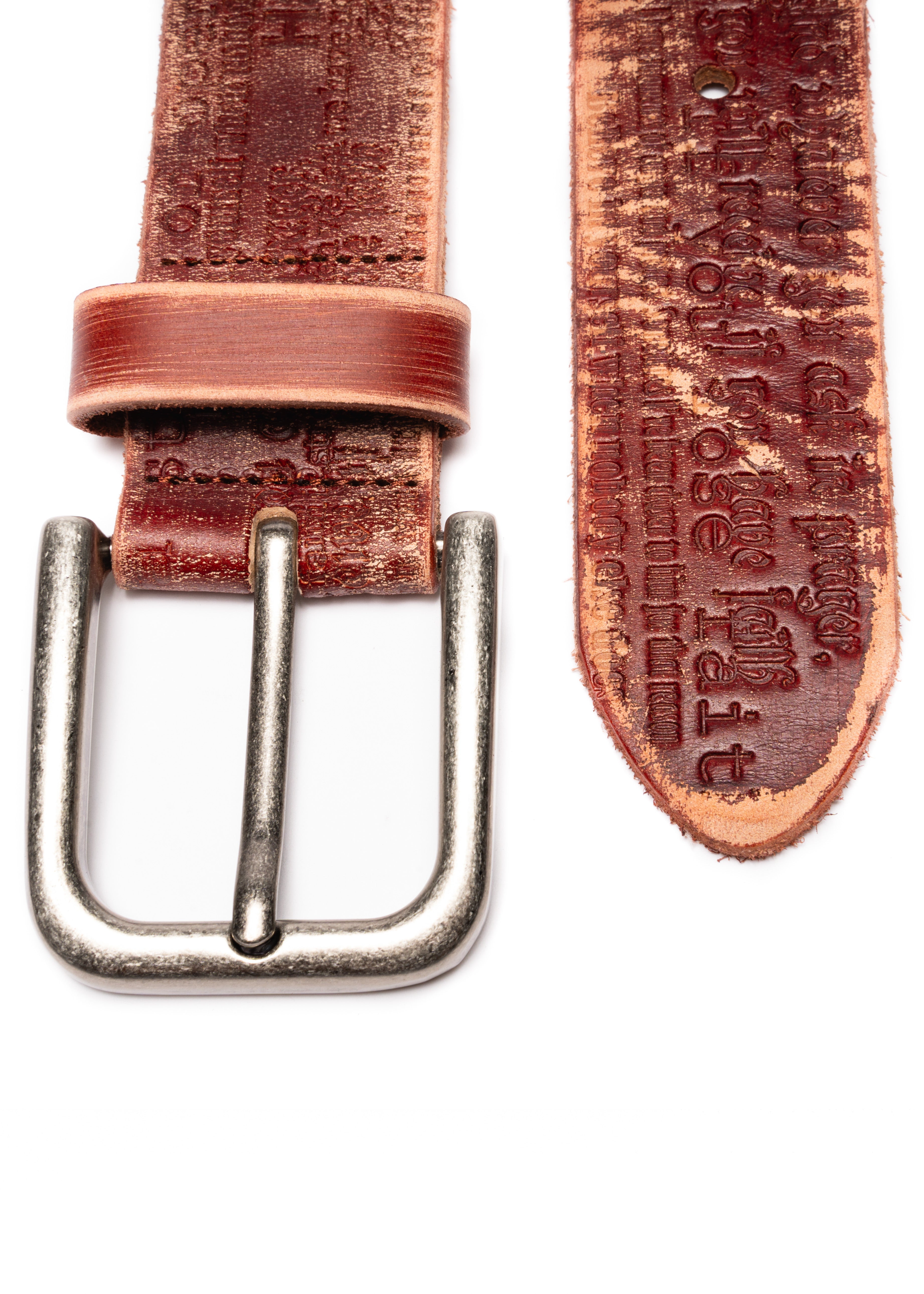 NFS CIPHER BELT USED RED – NO/FAITH STUDIOS