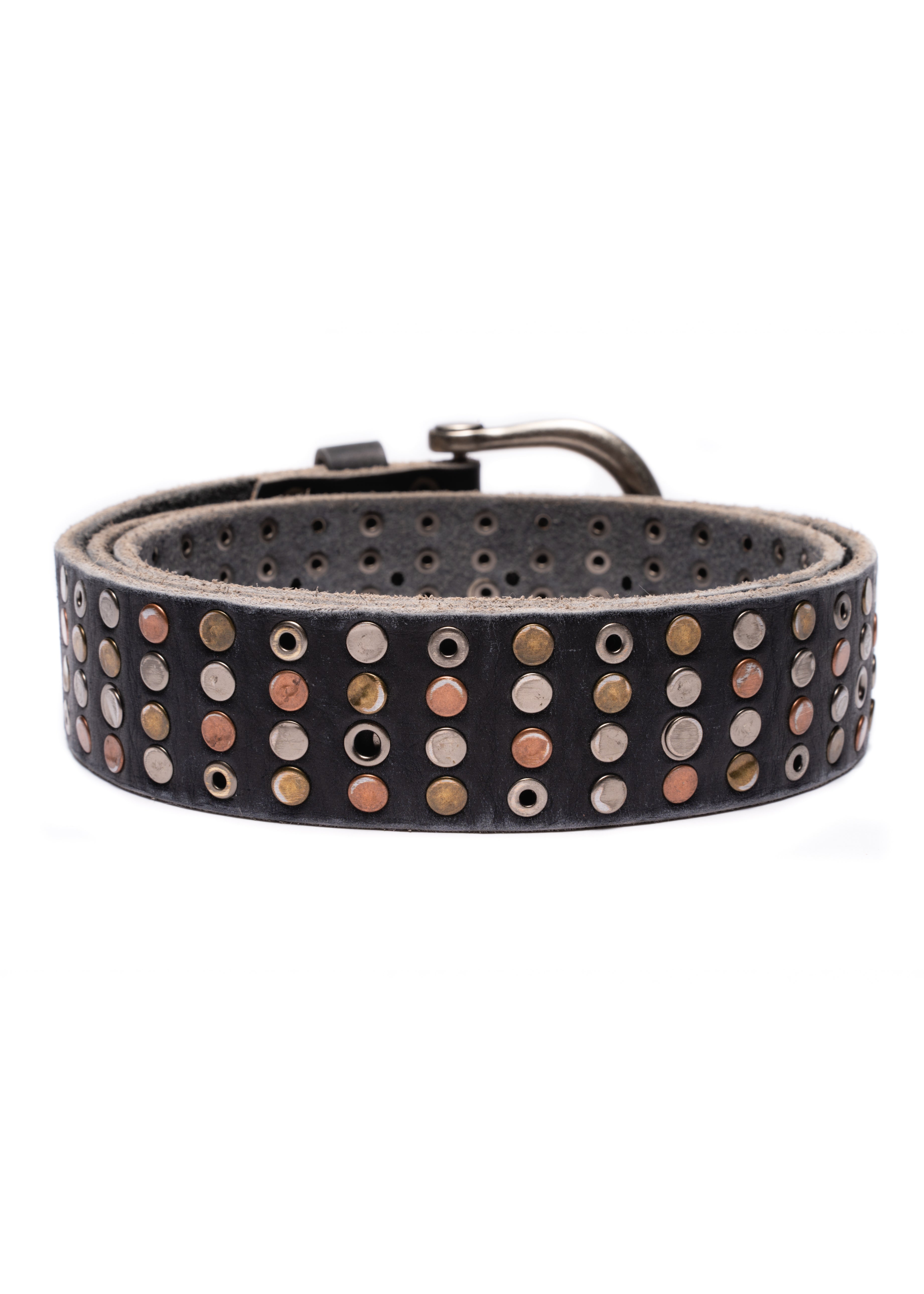 STUDS LEATHER BELT – NO/FAITH STUDIOS
