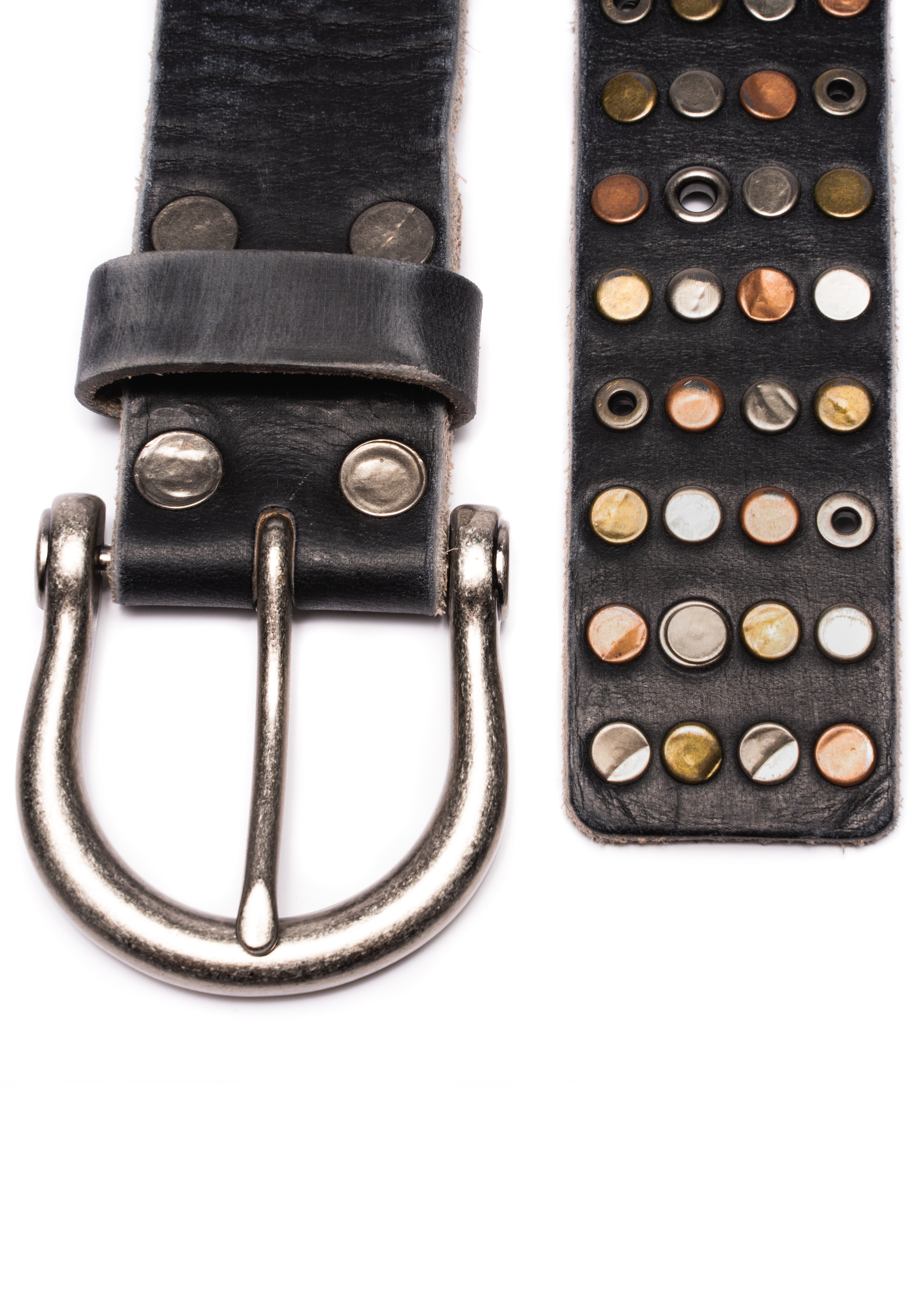 STUDS LEATHER BELT – NO/FAITH STUDIOS