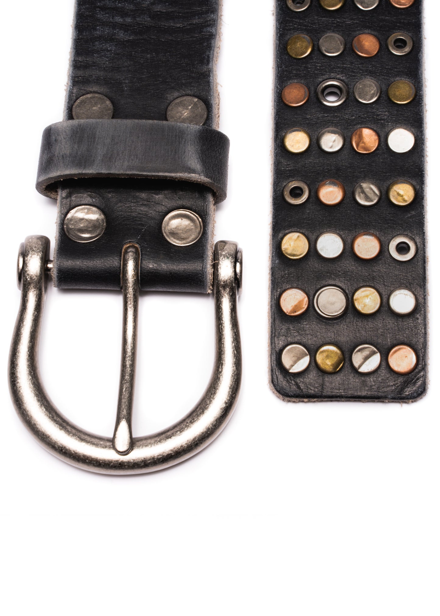 STUDS LEATHER BELT