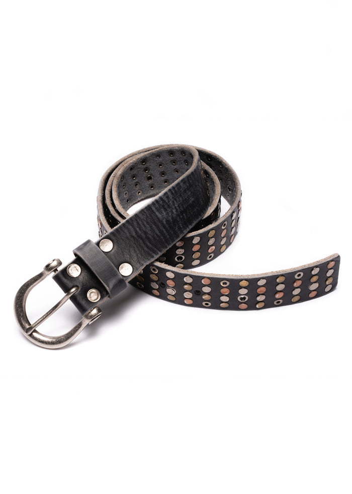 STUDS LEATHER BELT