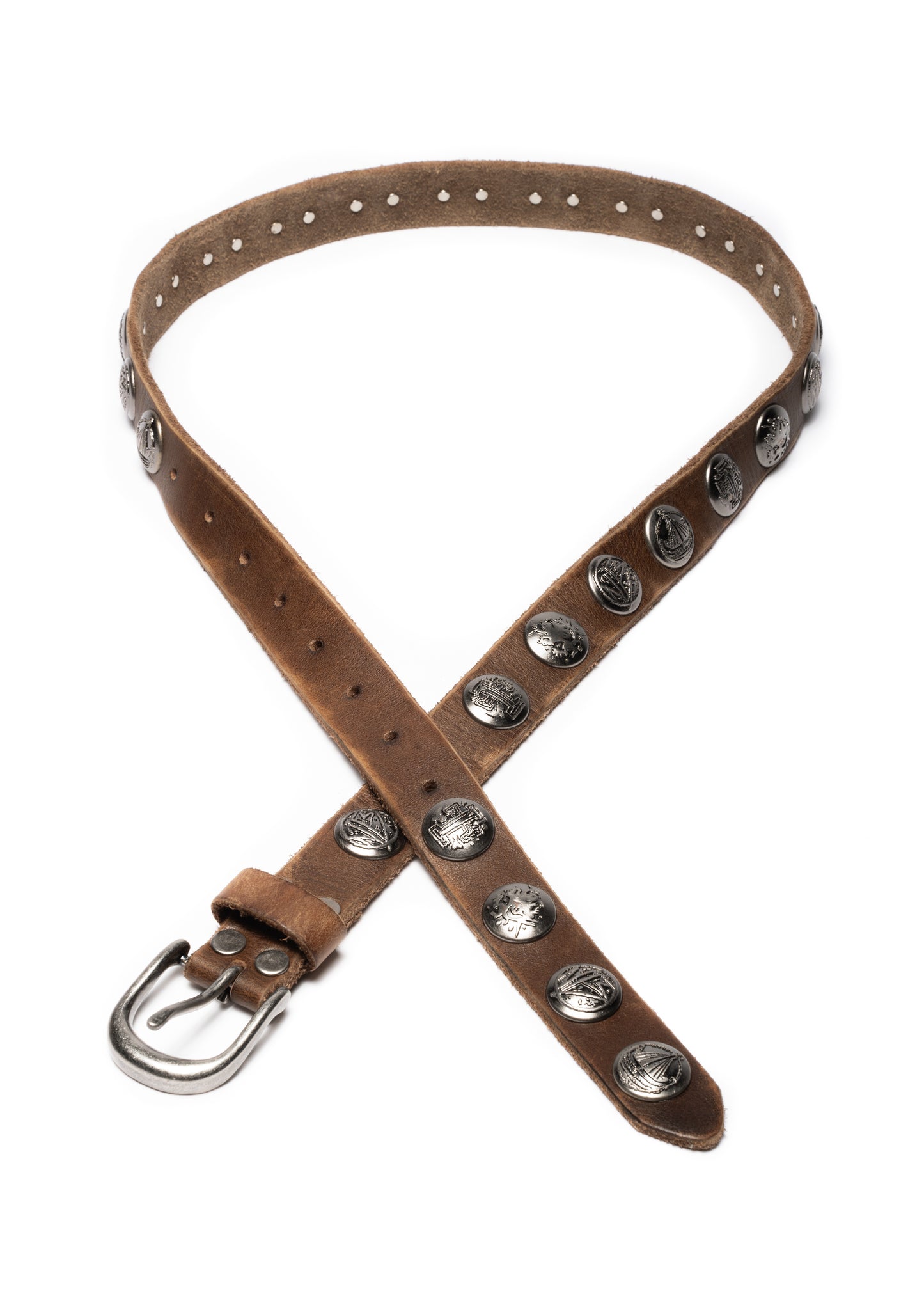 NFS EMBLEM BELT BROWN