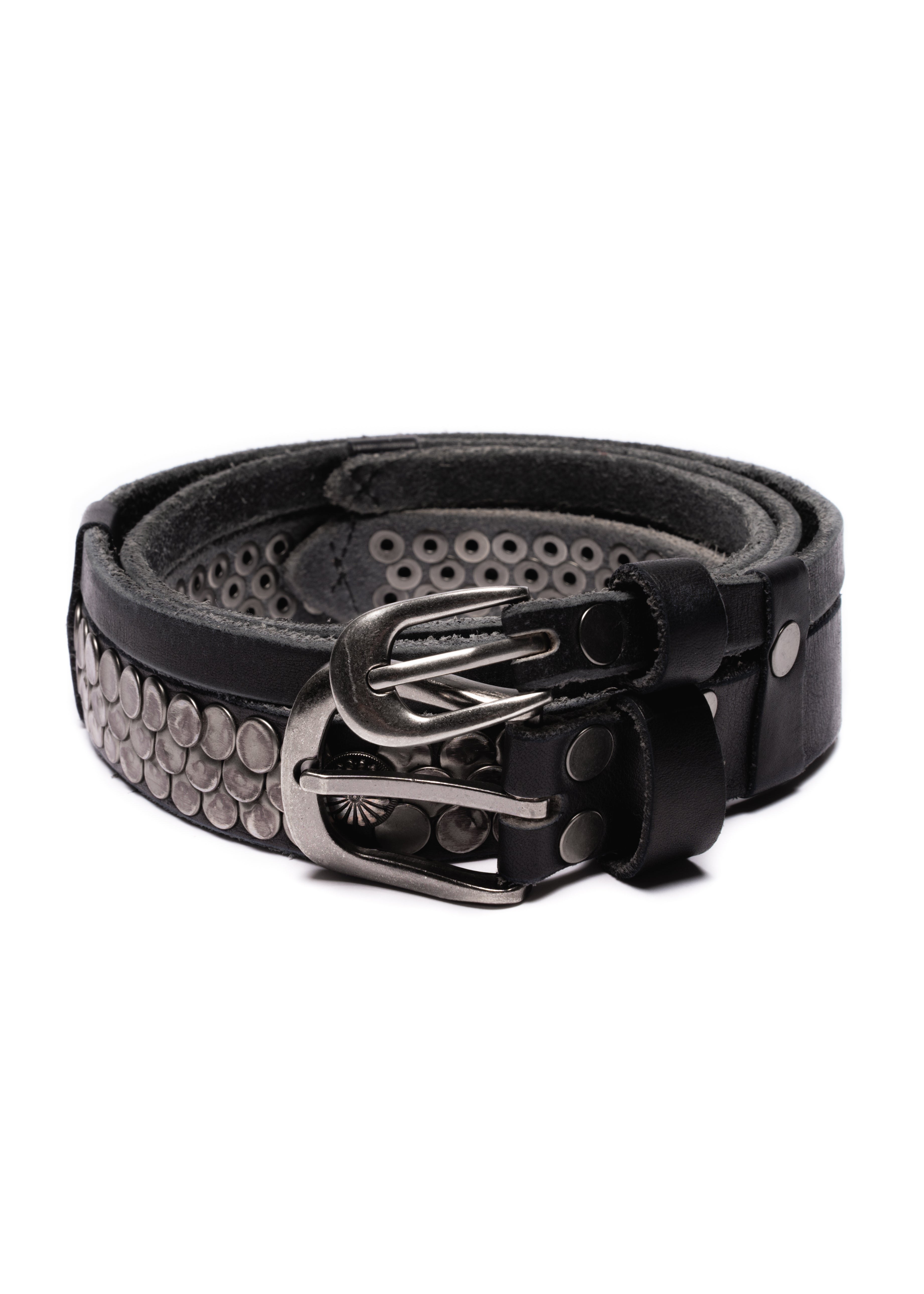NFS DOUBLE-LAYERED BELT BLACK – NO/FAITH STUDIOS