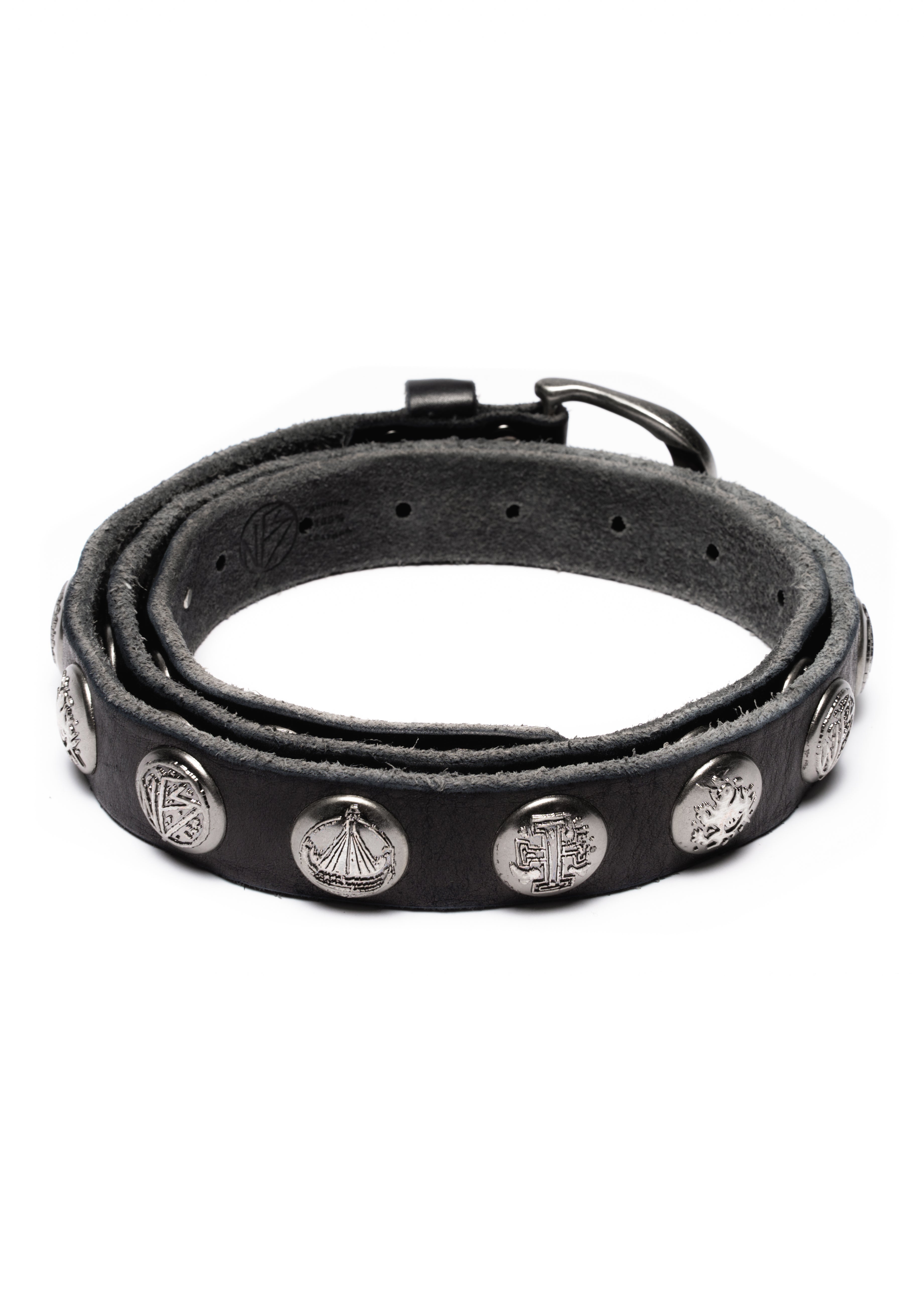 NFS EMBLEM BELT BLACK – NO/FAITH STUDIOS