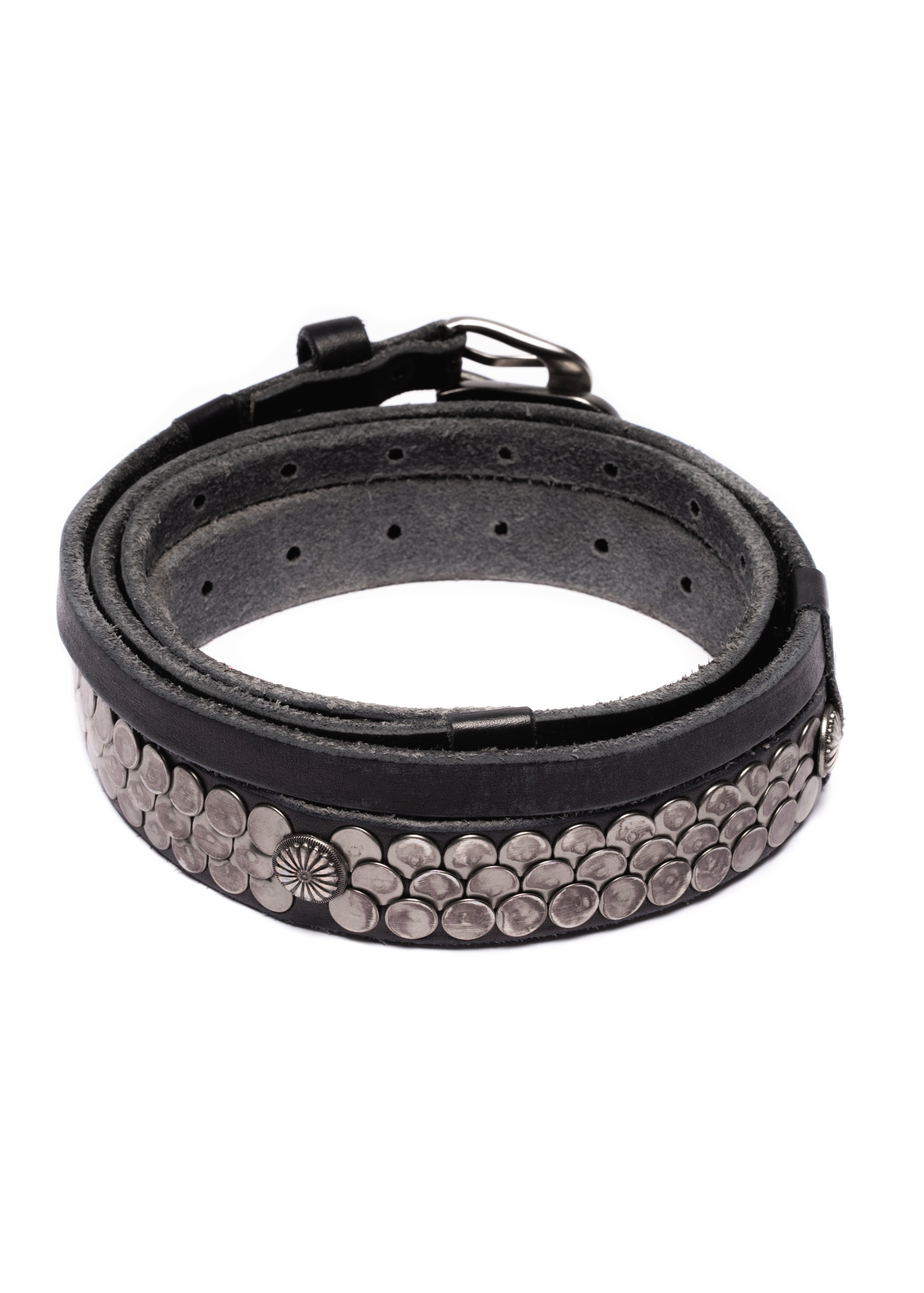 NFS DOUBLE-LAYERED BELT BLACK – NO/FAITH STUDIOS