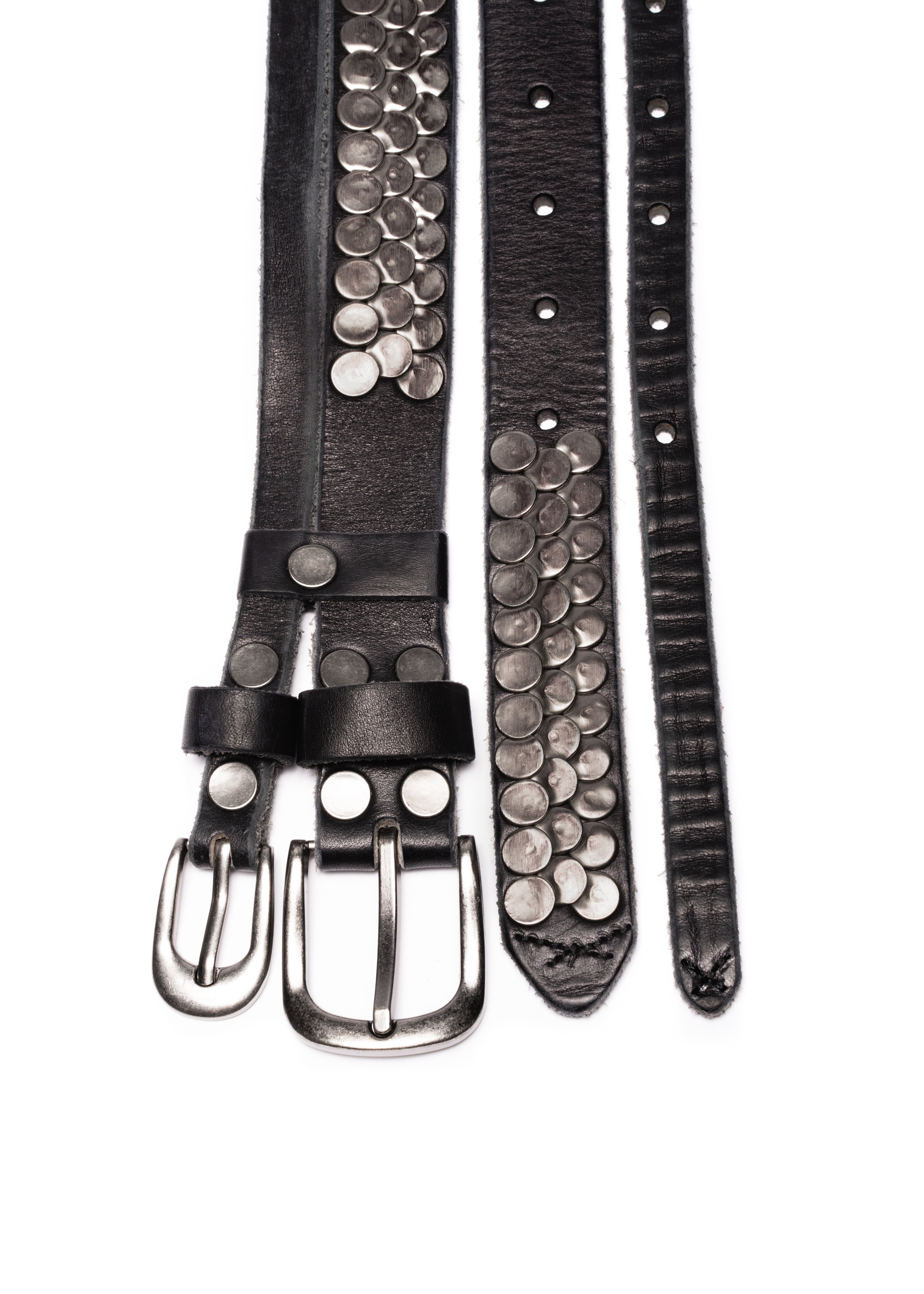 NFS DOUBLE-LAYERED BELT BLACK – NO/FAITH STUDIOS