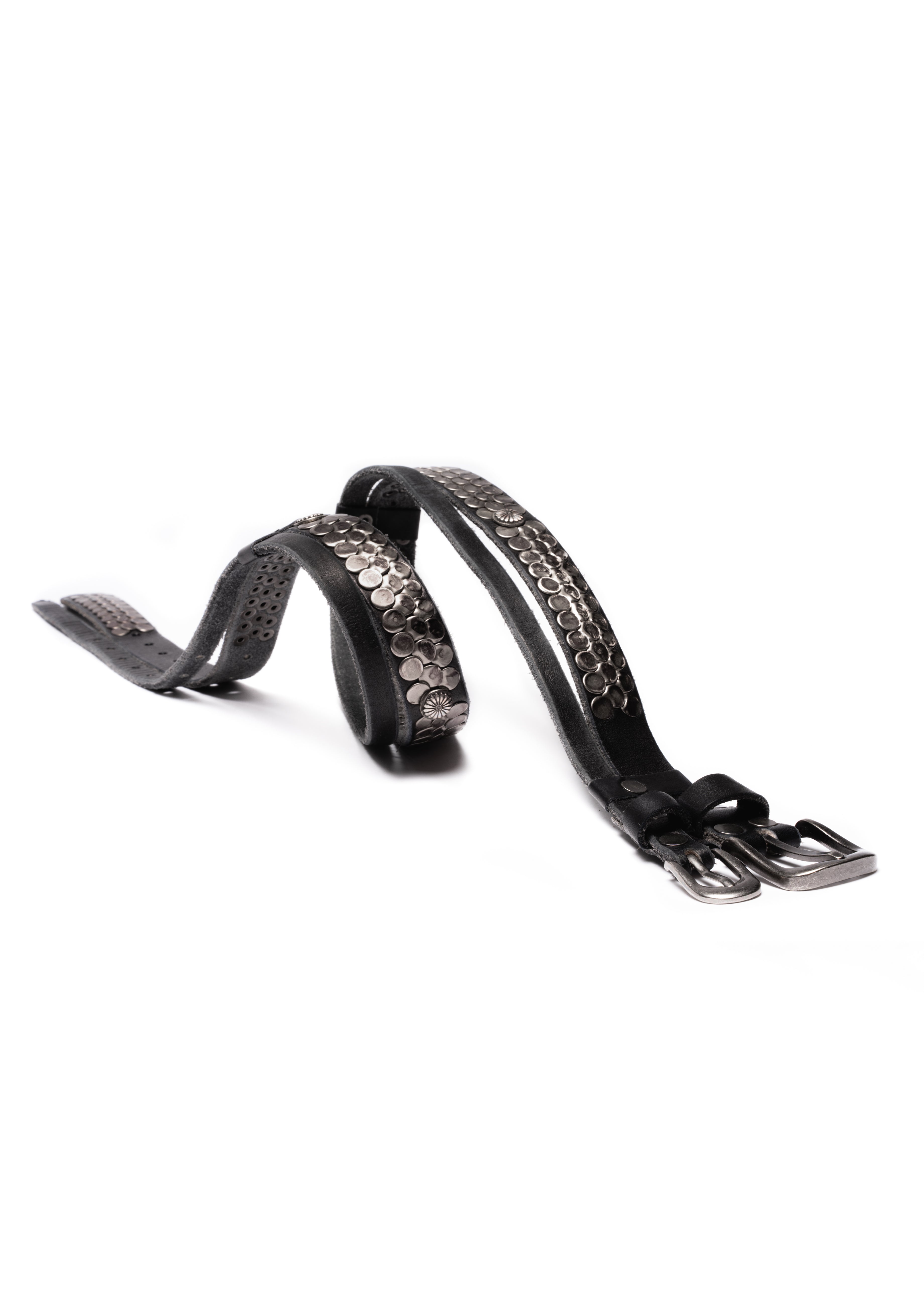 NFS DOUBLE-LAYERED BELT BLACK – NO/FAITH STUDIOS