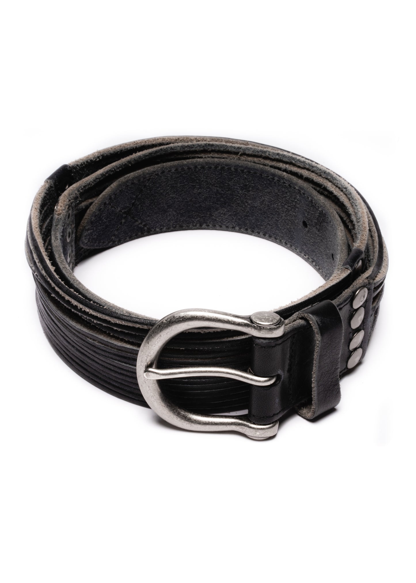 SNAKE BELT USED BLACK