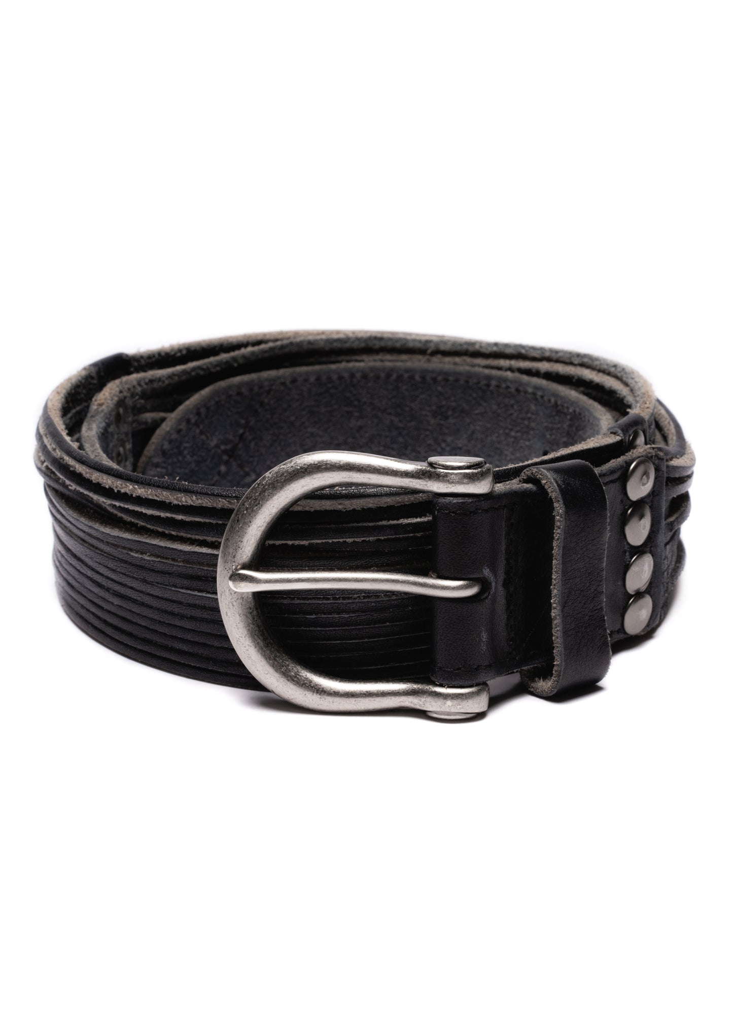 SNAKE BELT USED BLACK