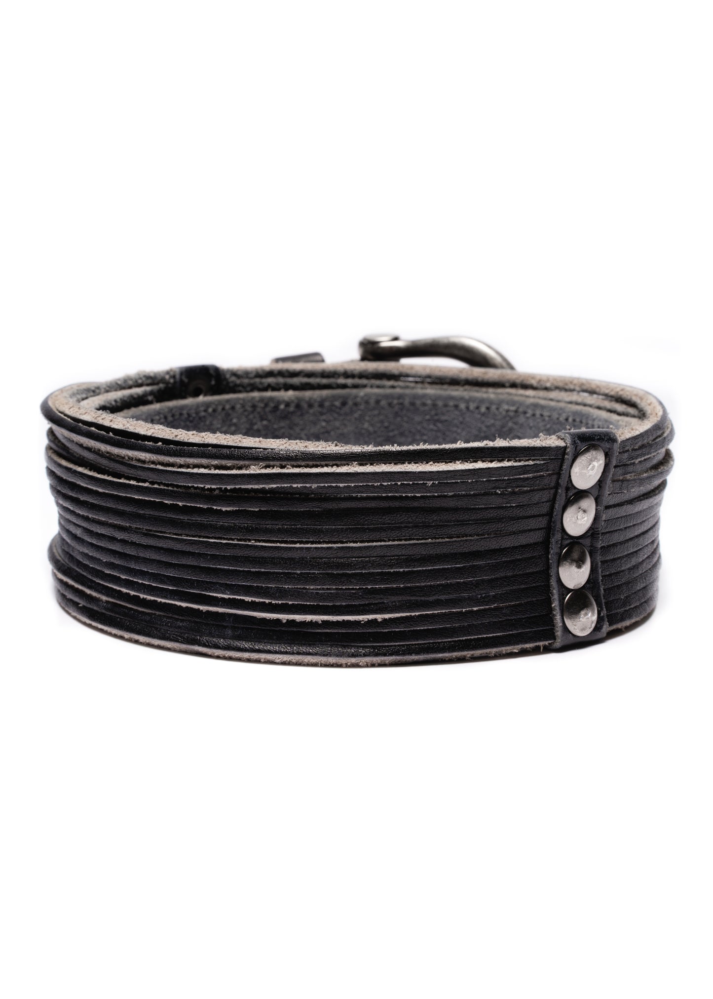 SNAKE BELT USED BLACK