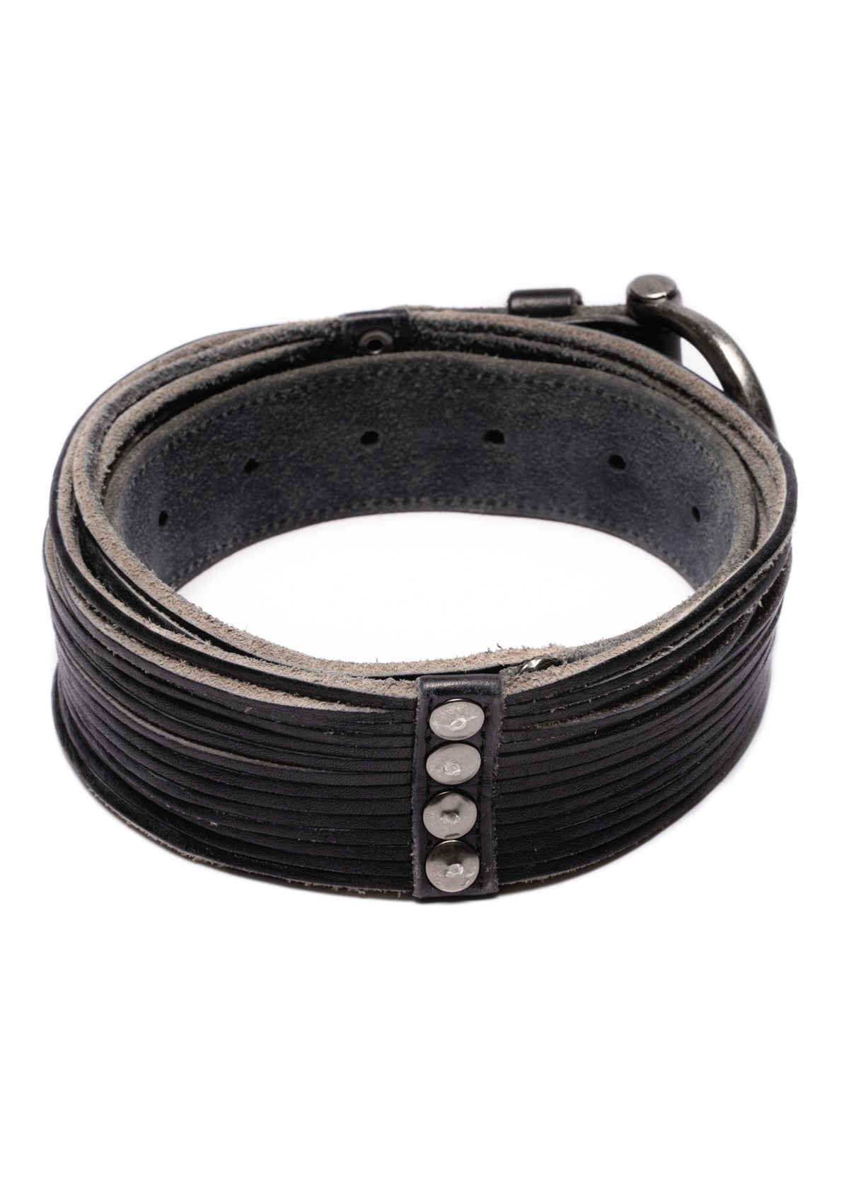 SNAKE BELT USED BLACK