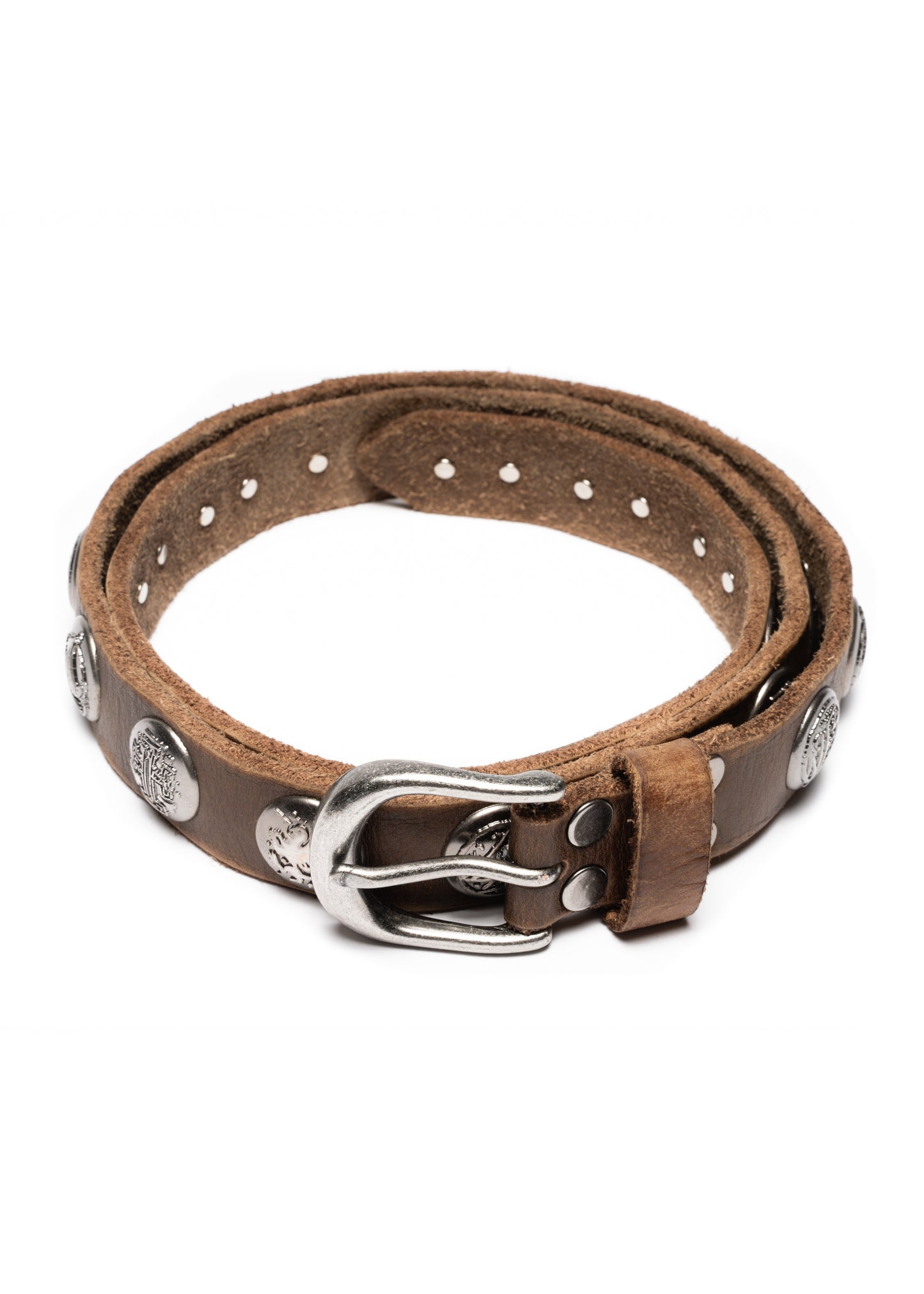 NFS EMBLEM BELT BROWN