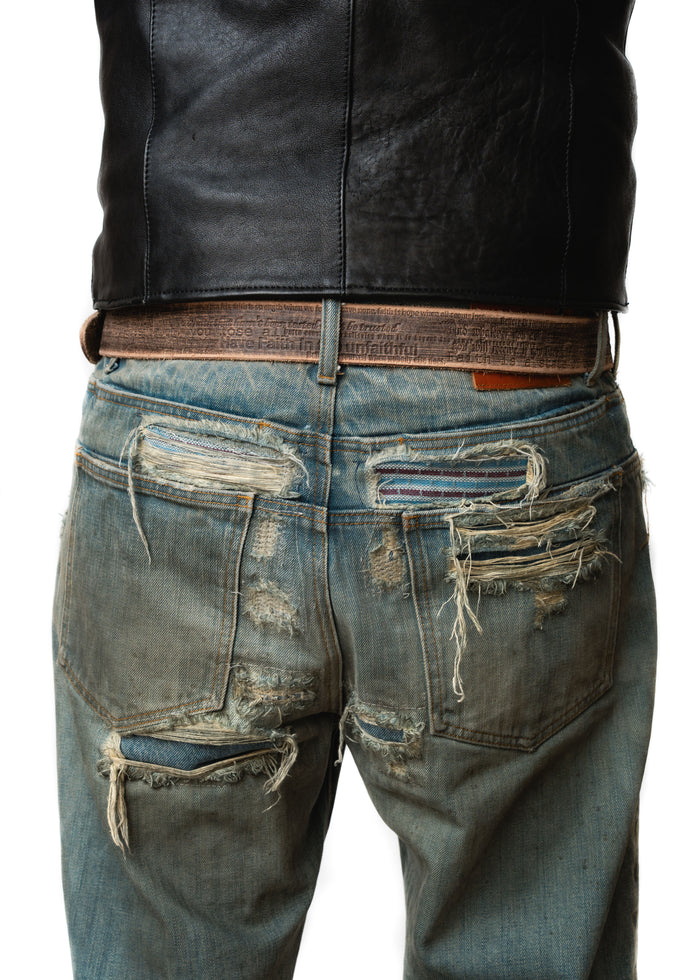 NFS CIPHER BELT VINTAGE BROWN