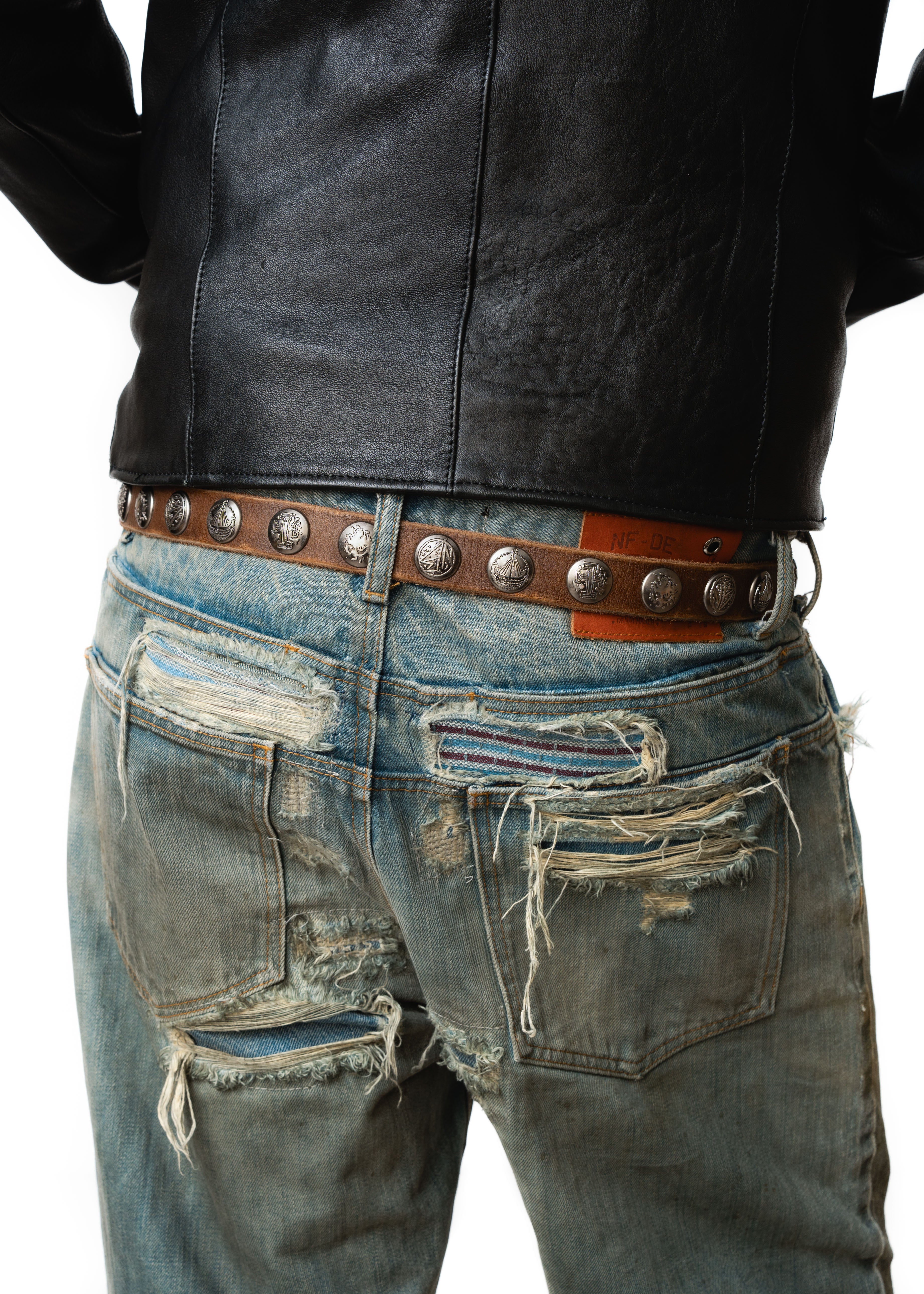 小物 NO/FAITH STUDIOS NFS EMBLEM BELT NFS EMBLEM BELT BLACK – NO/FAITH STUDIOS