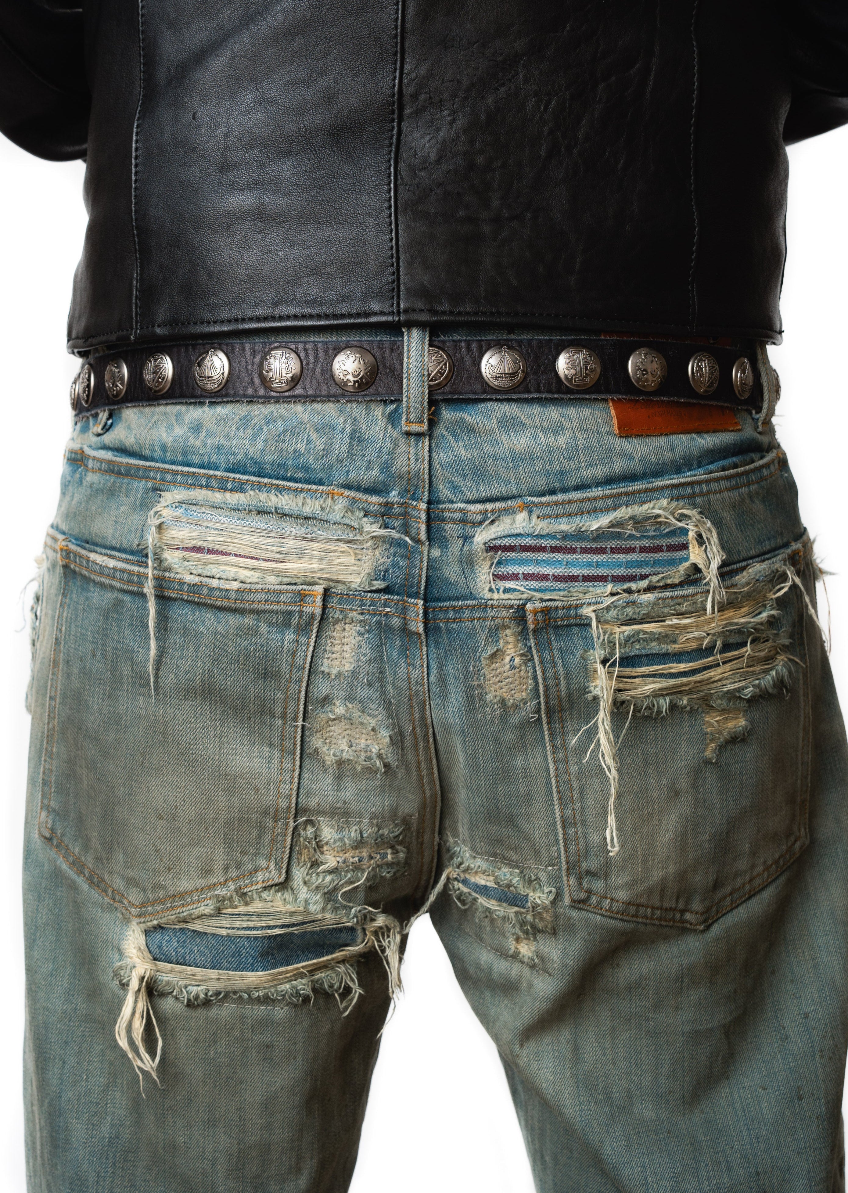 NFS EMBLEM BELT BLACK – NO/FAITH STUDIOS