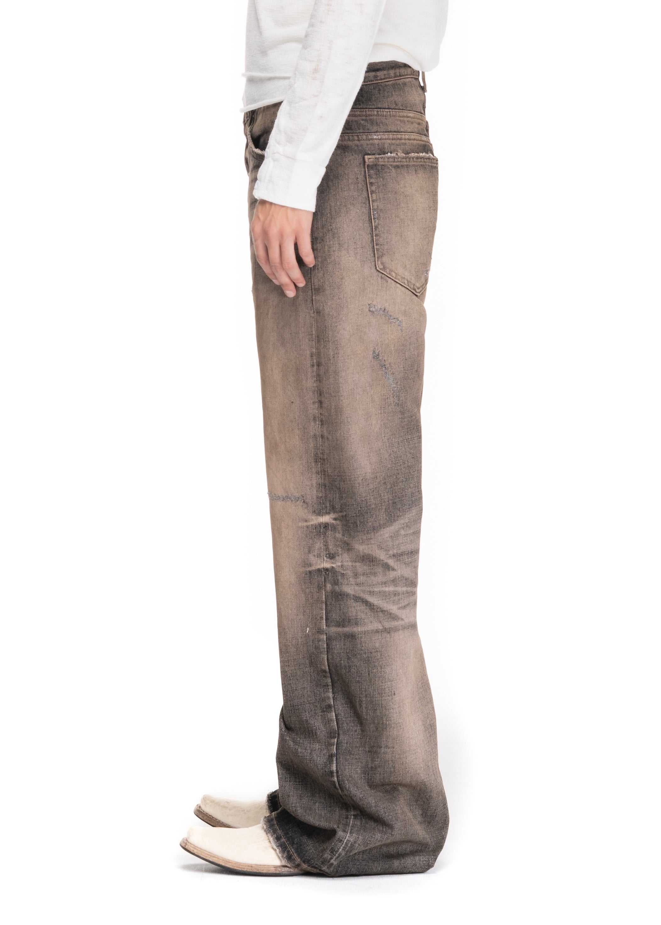 パンツ FADE SELVEDGE DENIM nofaithstudios SOLAR FADE SELVEDGE DENIM BOOTCUT – NO/FAITH STUDIOS