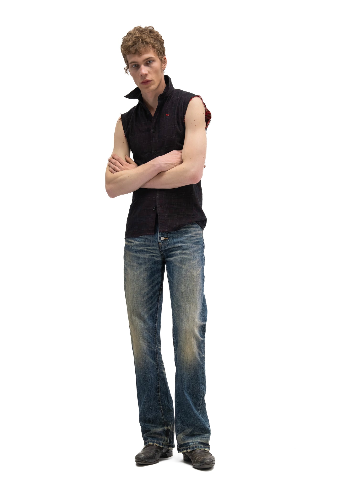 GRAIN SELVEDGE BOOTCUT DENIM