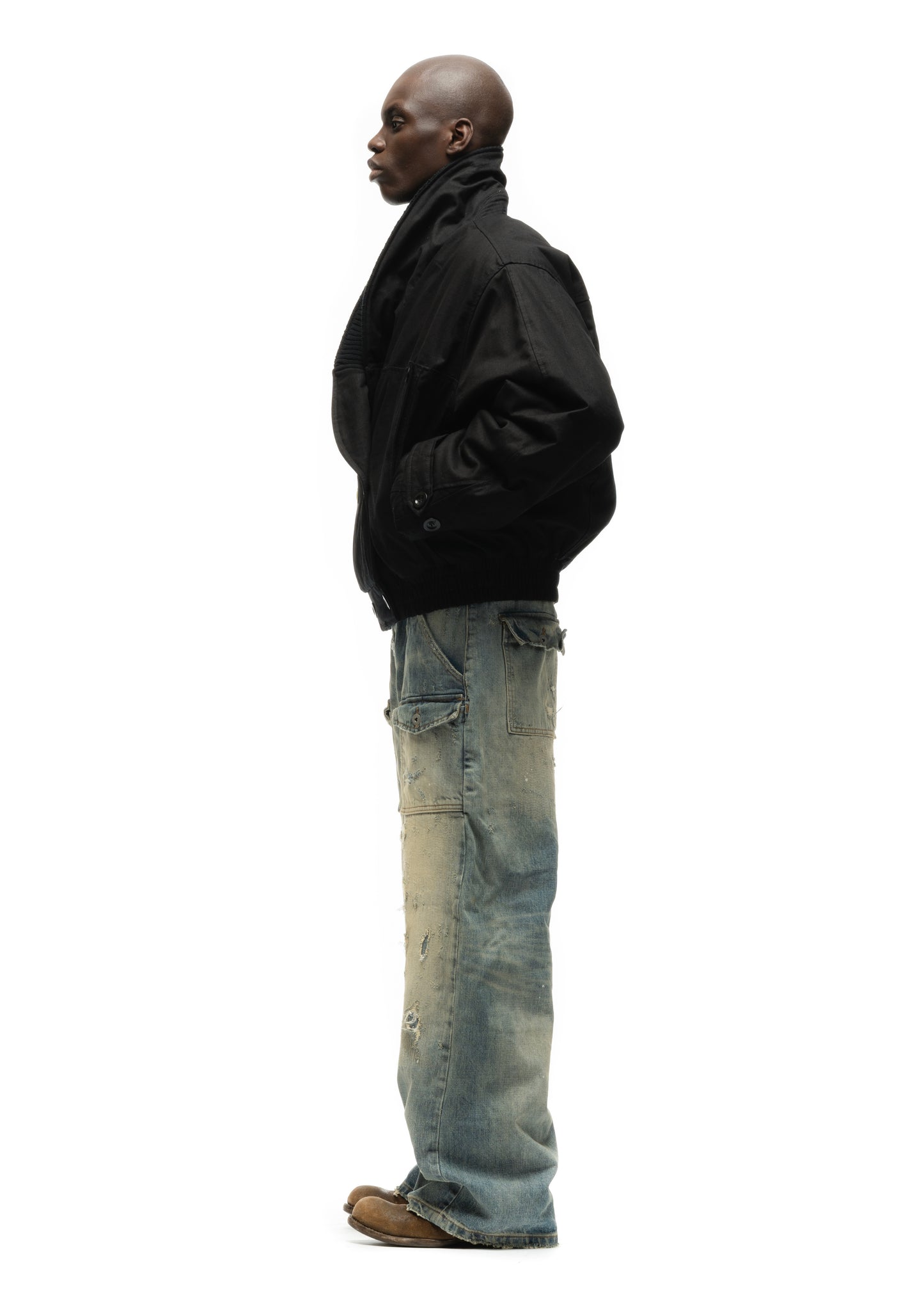 PILOT BUTTON BOMBER JACKET