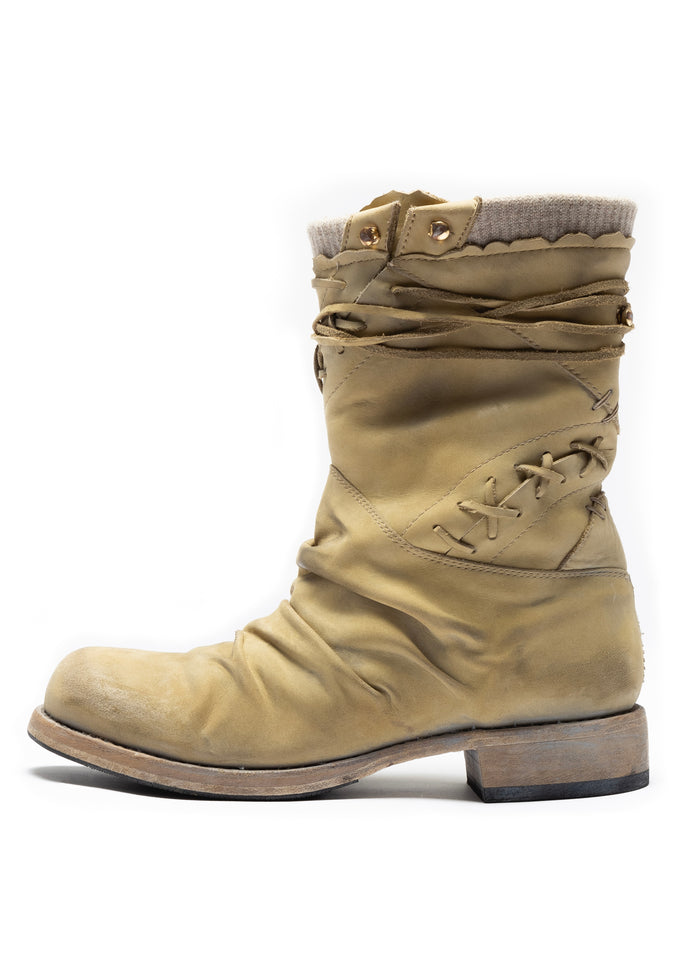 NFS COMBAT BOXING BOOTS USED BEIGE