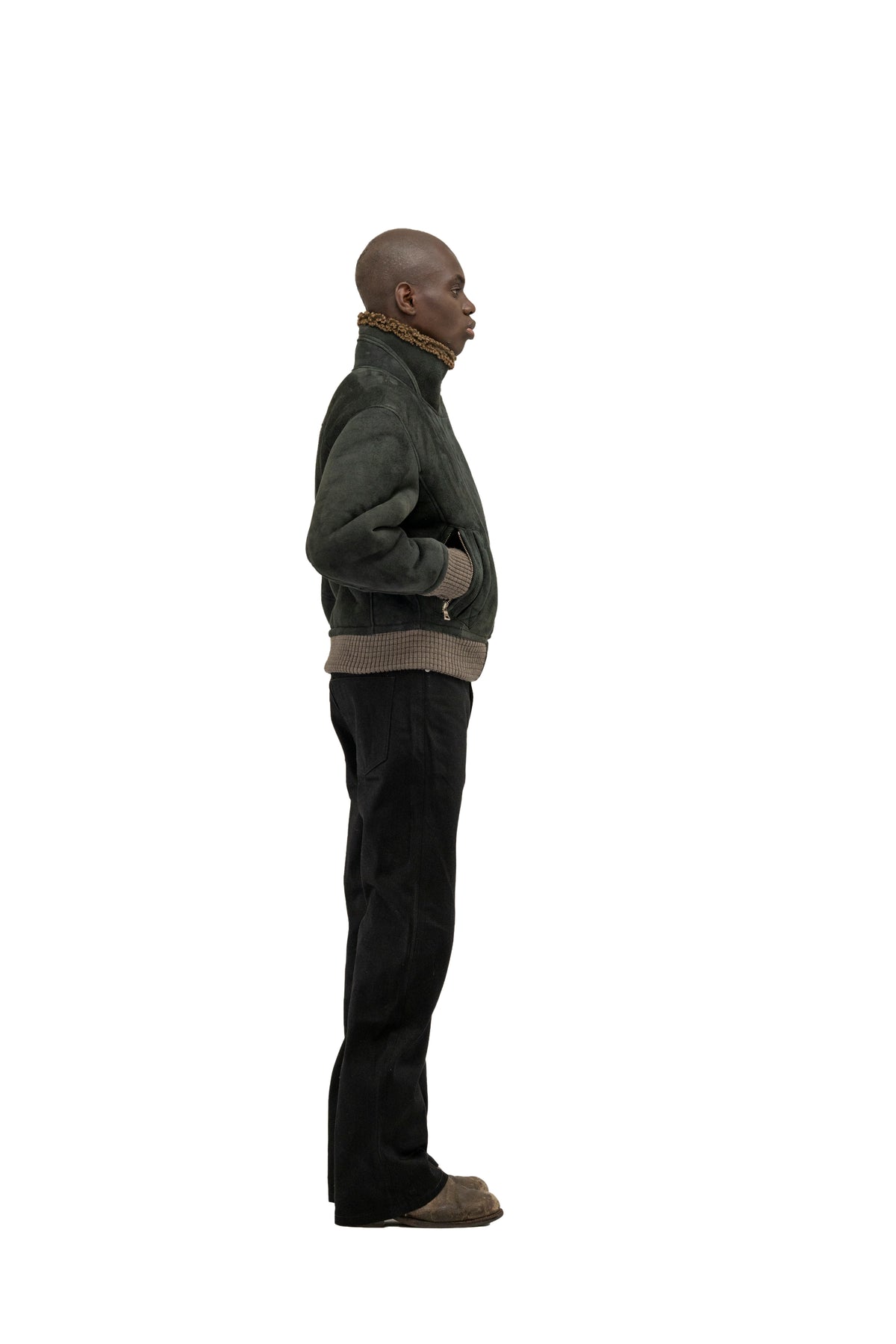 DECK SHEEPSKIN LEATHER JACKET