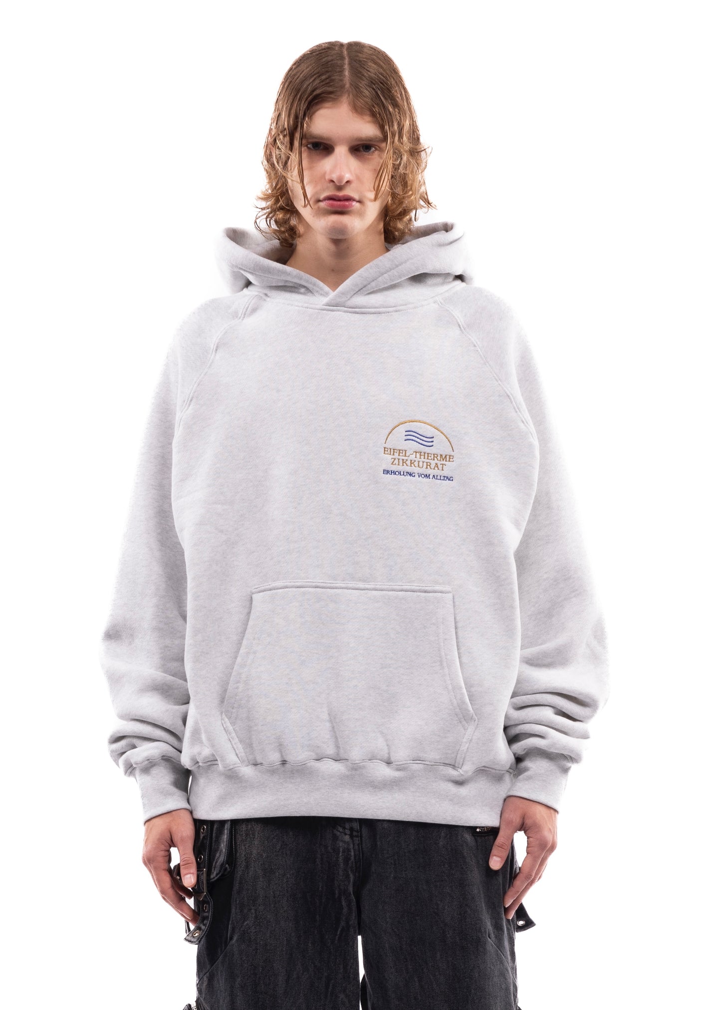 EIFEL-THERME HEAVY GREY HOODIE